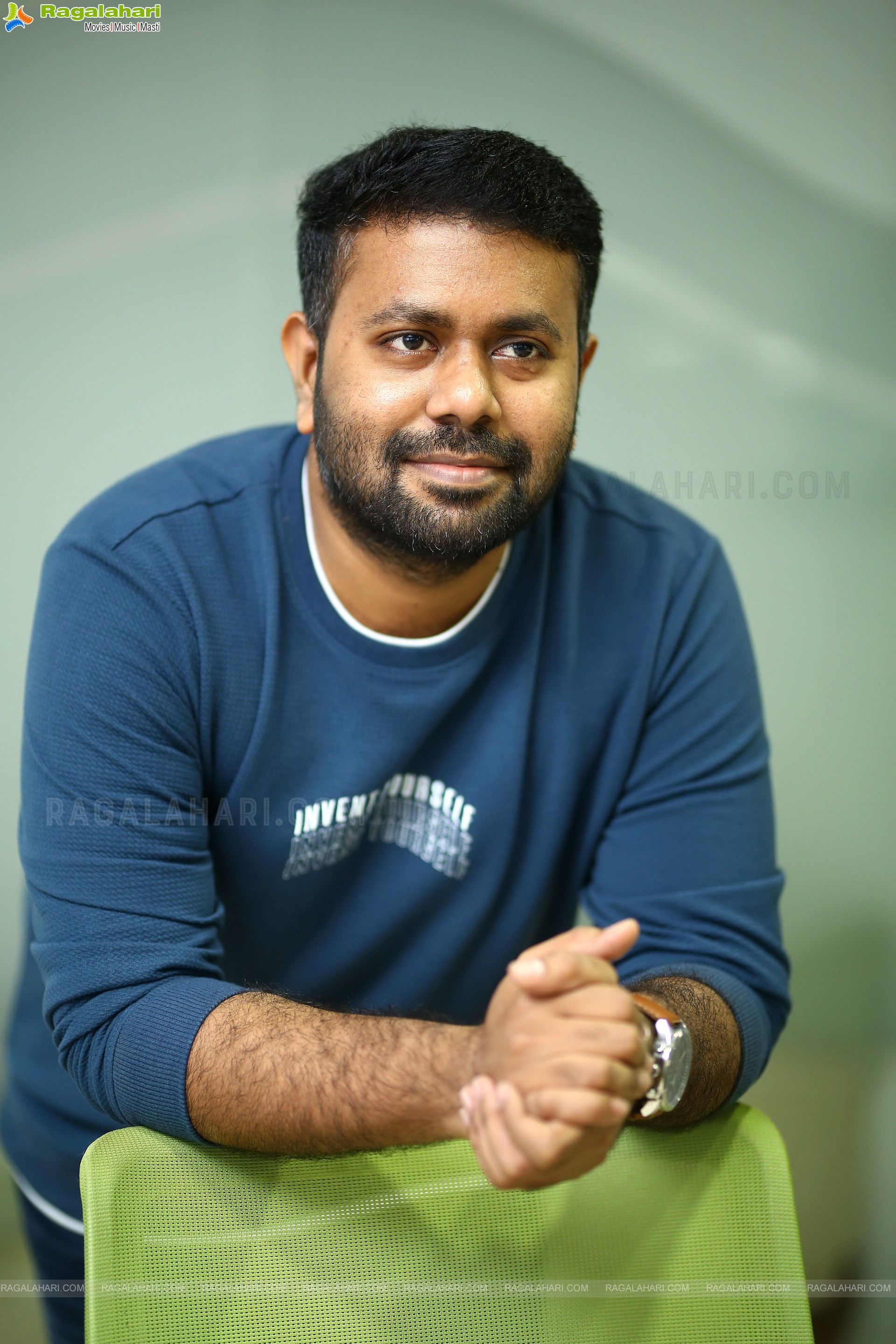 Director Ashwin Saravanan at Connect Movie Interview, HD Photo Gallery