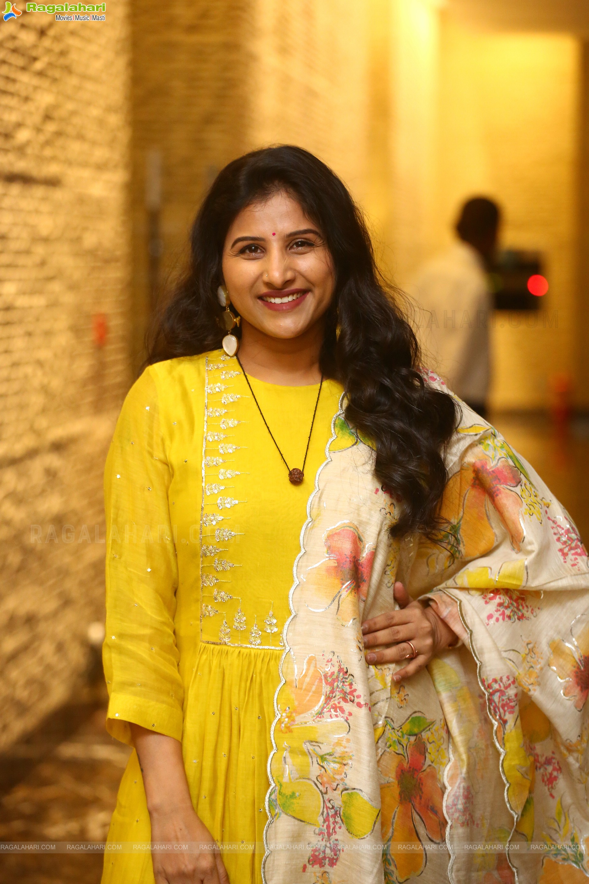 Playback Singer Mangli at Dhamaka Movie Pre-Release Event, HD Photo Gallery