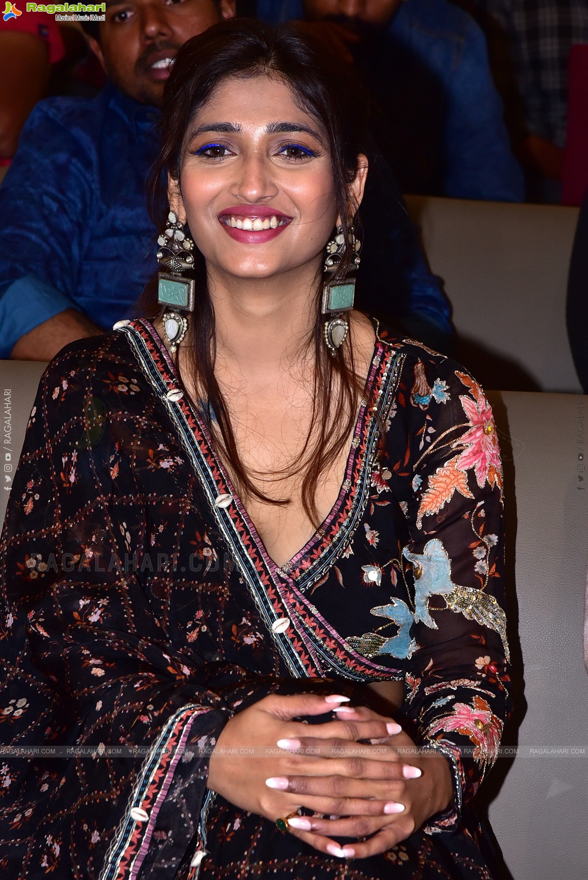 Priya Vadlamani at Mukha Chitram Movie Pre-Release Event, HD Photo Gallery