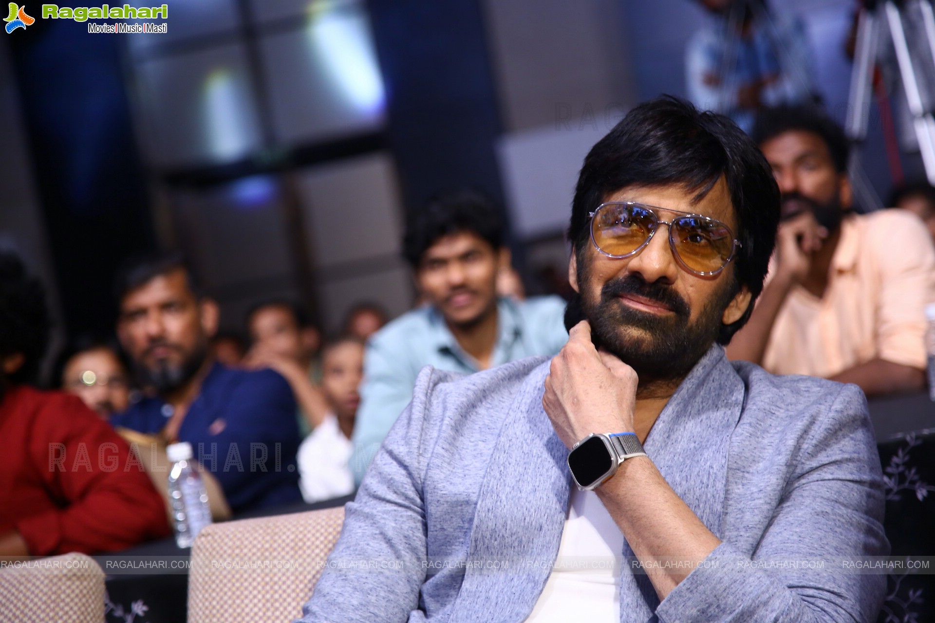 Ravi Teja at Dhamaka Movie Pre-Release Event, HD Photo Gallery