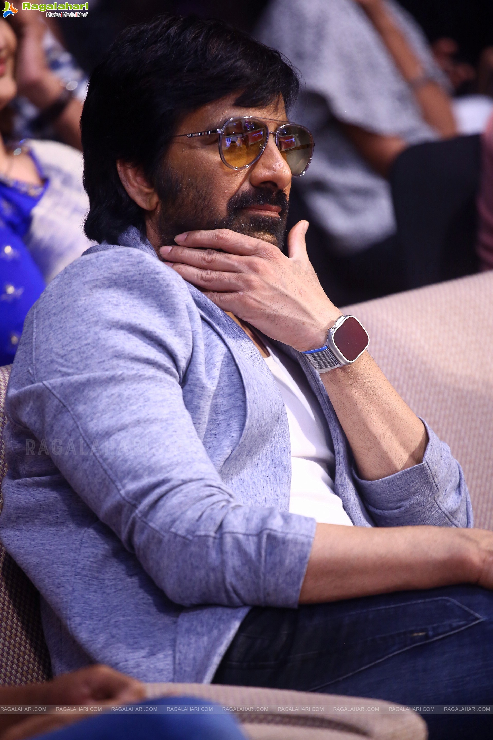 Ravi Teja at Dhamaka Movie Pre-Release Event, HD Photo Gallery