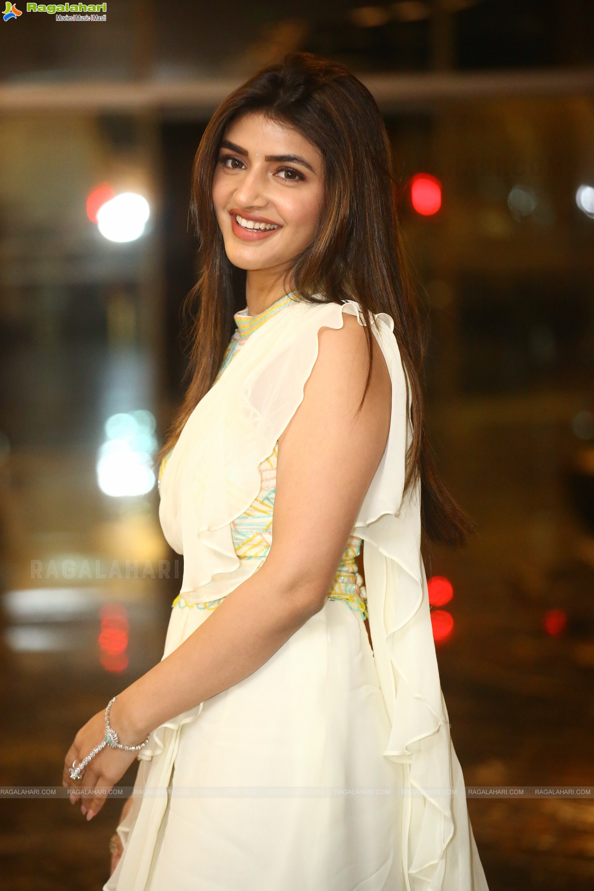 Sree Leela at Dhamaka Movie Pre-Release Event, HD Photo Gallery