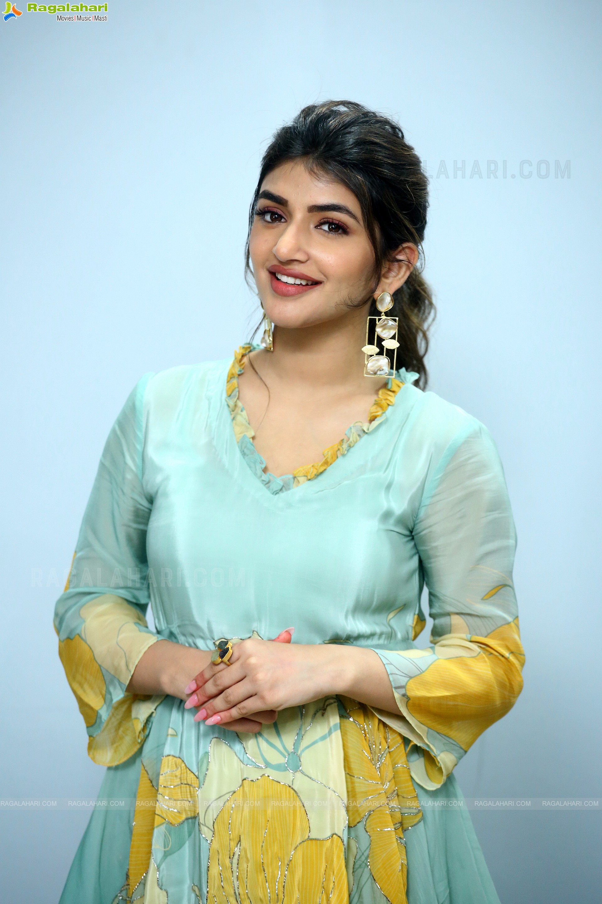 Sree Leela at Dhamaka Movie Interview, HD Photo Gallery