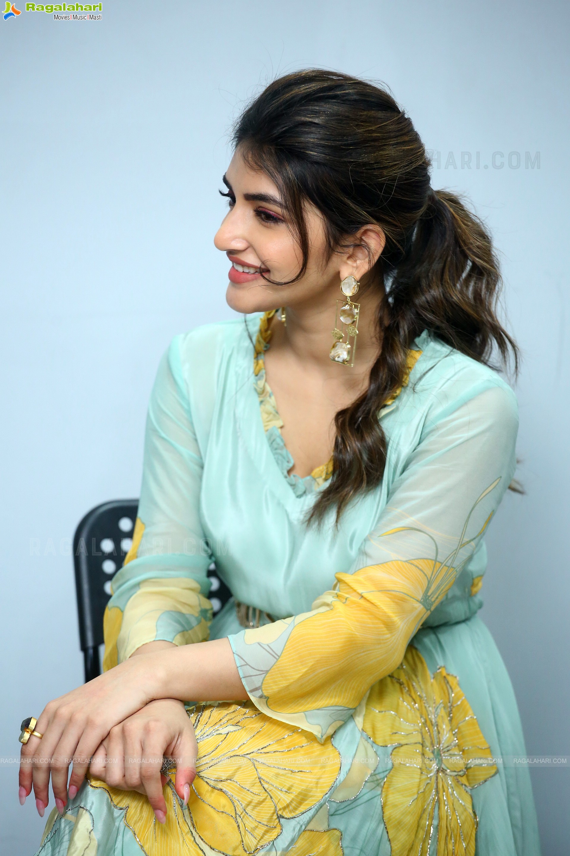 Sree Leela at Dhamaka Movie Interview, HD Photo Gallery