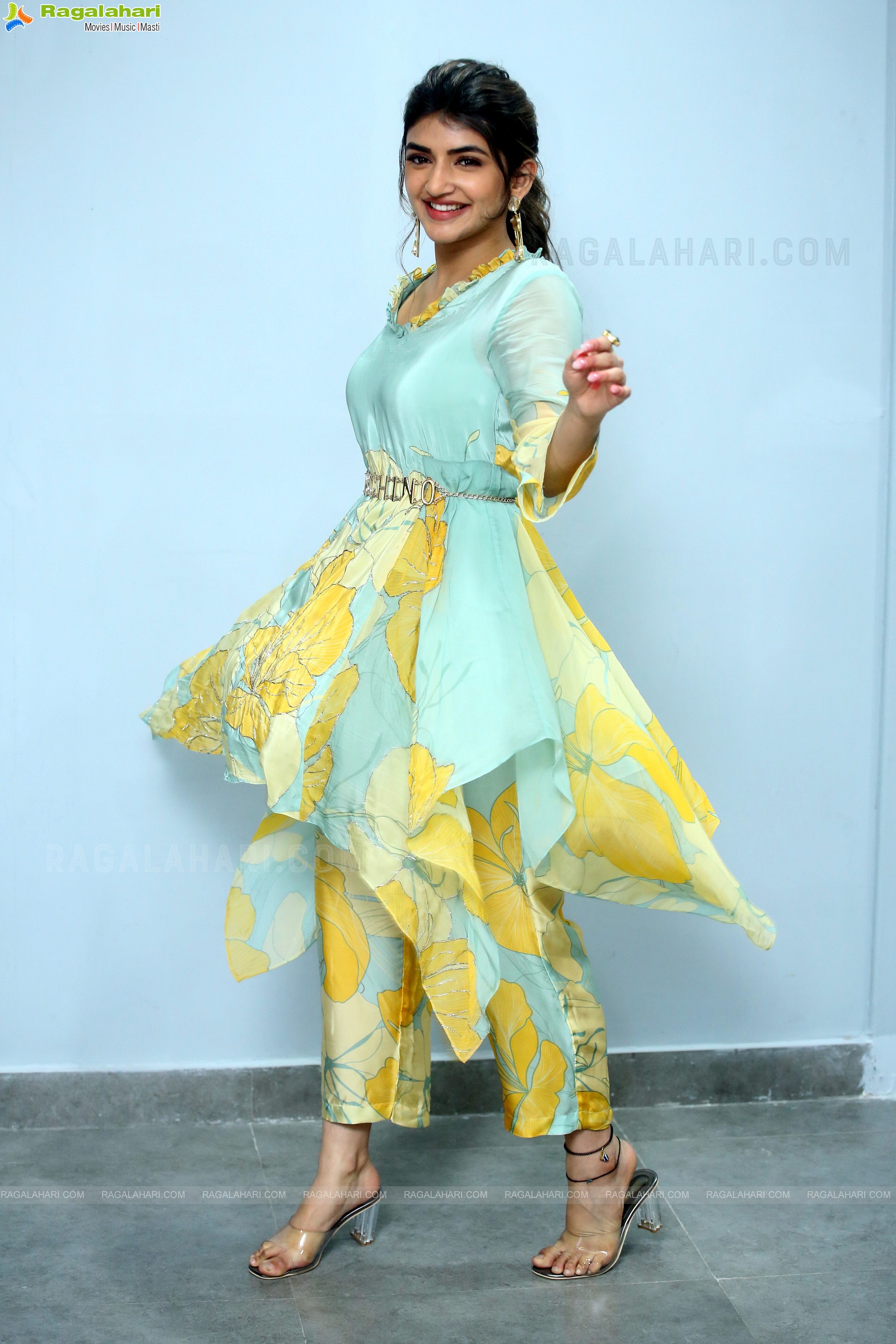 Sree Leela at Dhamaka Movie Interview, HD Photo Gallery