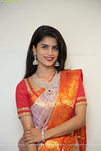 Srilekha Poses With Jewellery