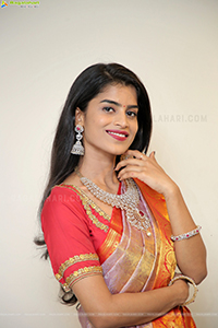 Srilekha Poses With Jewellery