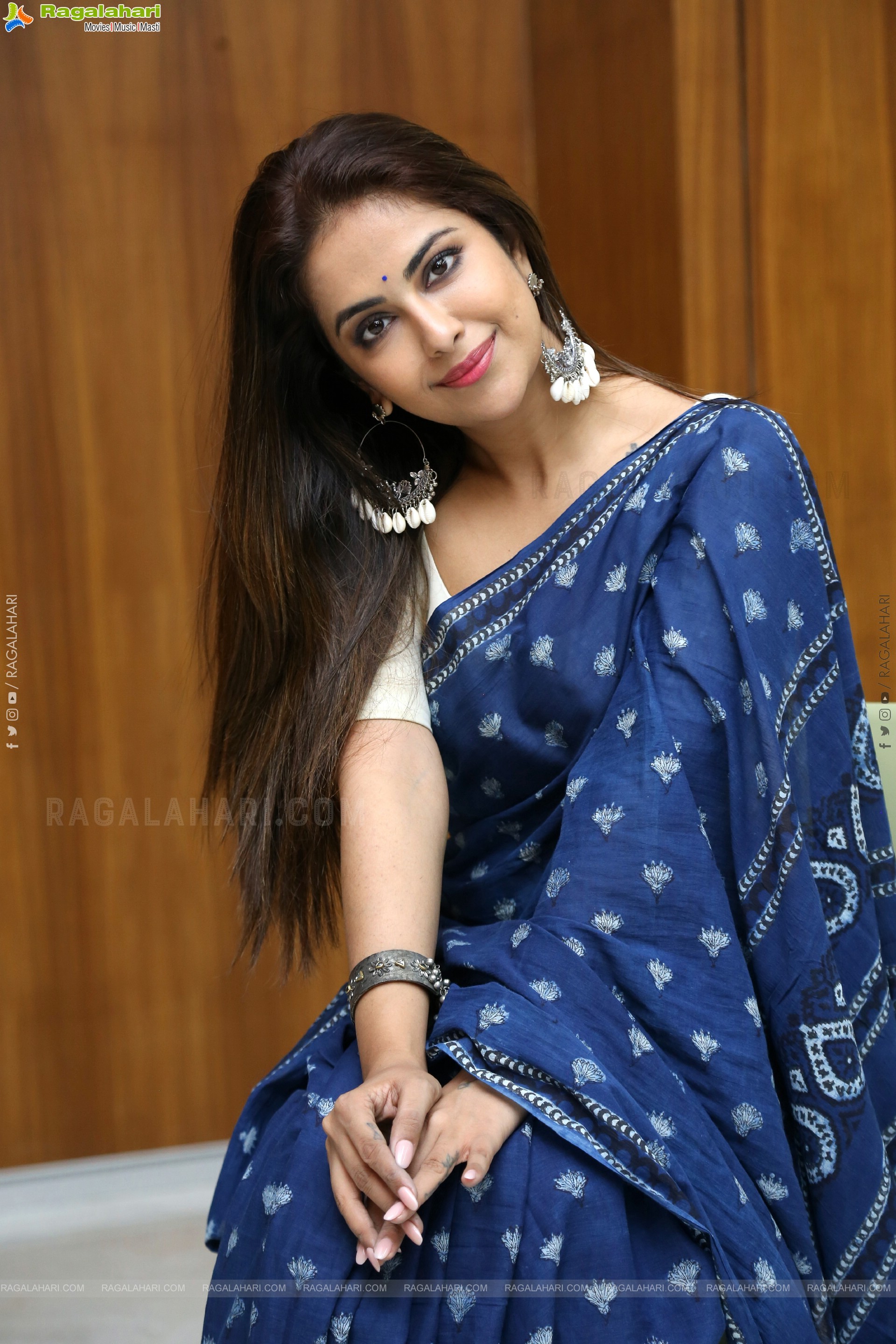 Avika Gor at Vadhuvu Web Series Interview, HD Gallery