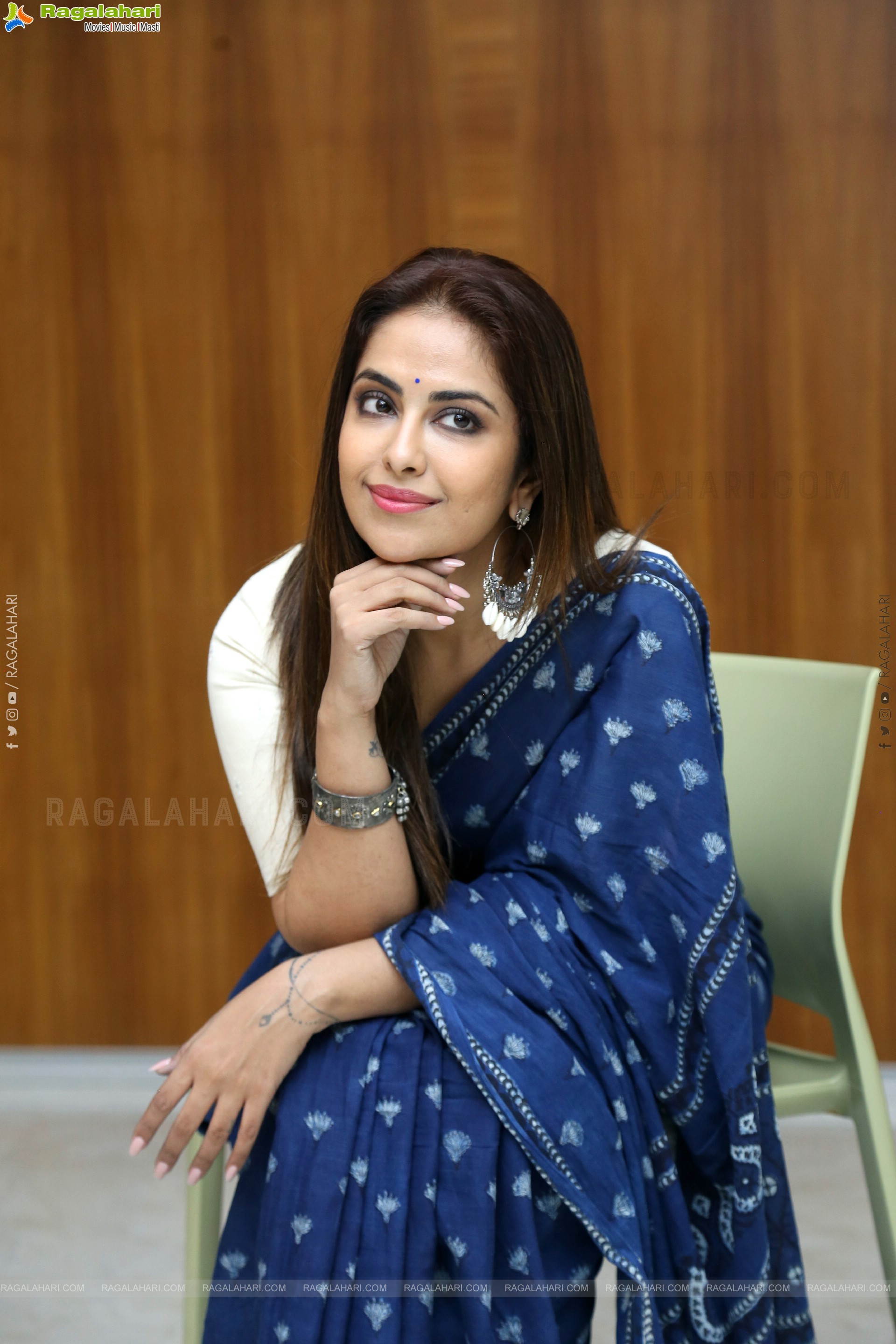 Avika Gor at Vadhuvu Web Series Interview, HD Gallery