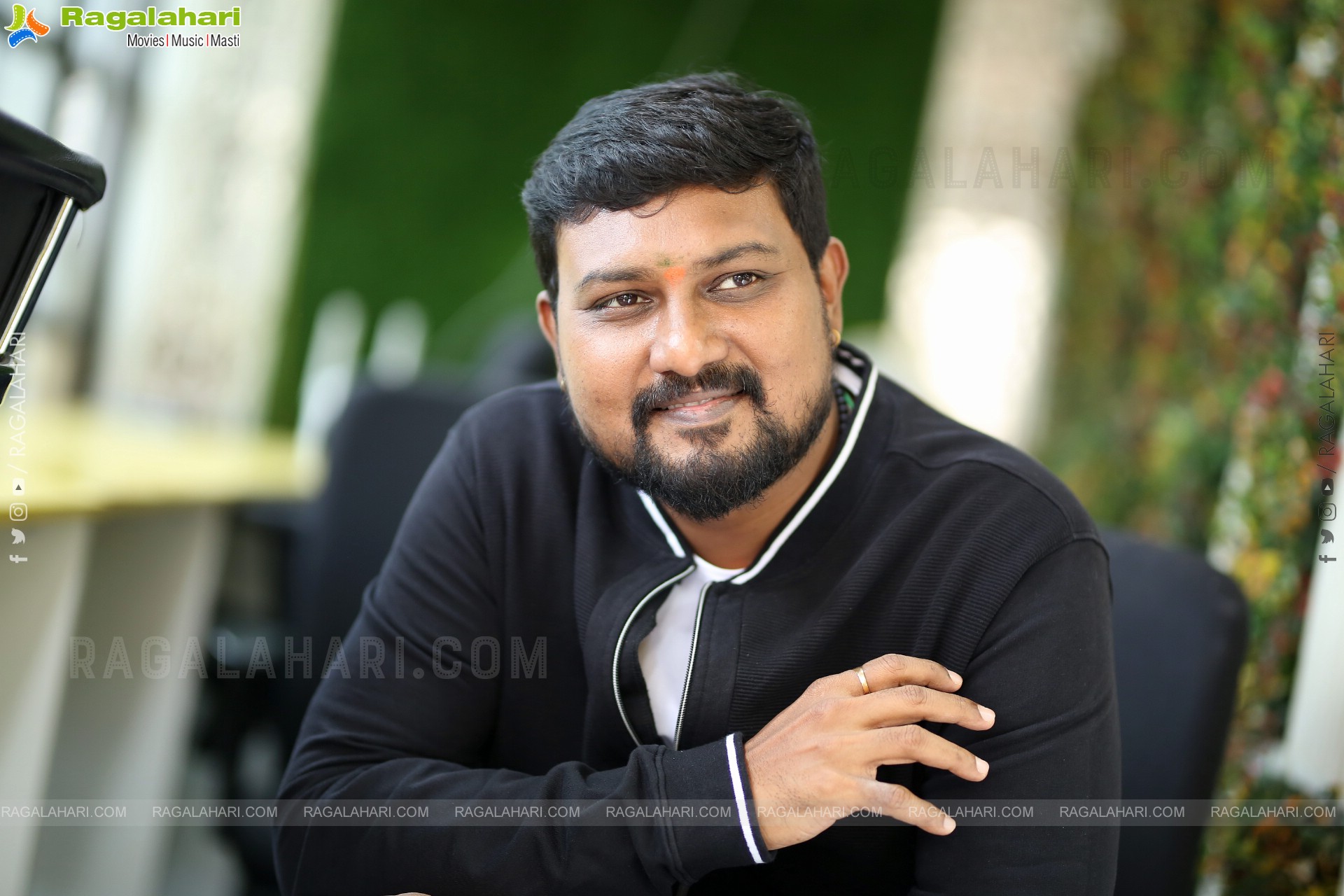 Music Director Harsha Vardhan at Devil Interview, HD Gallery