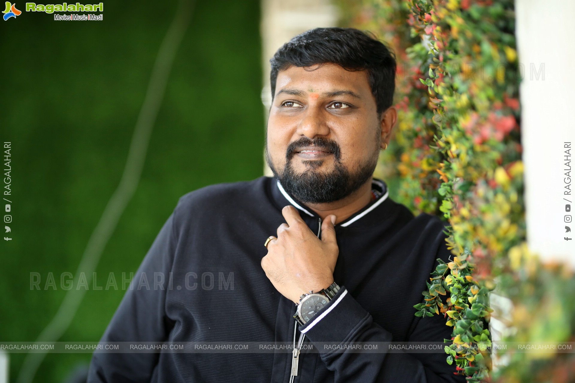 Music Director Harsha Vardhan at Devil Interview, HD Gallery