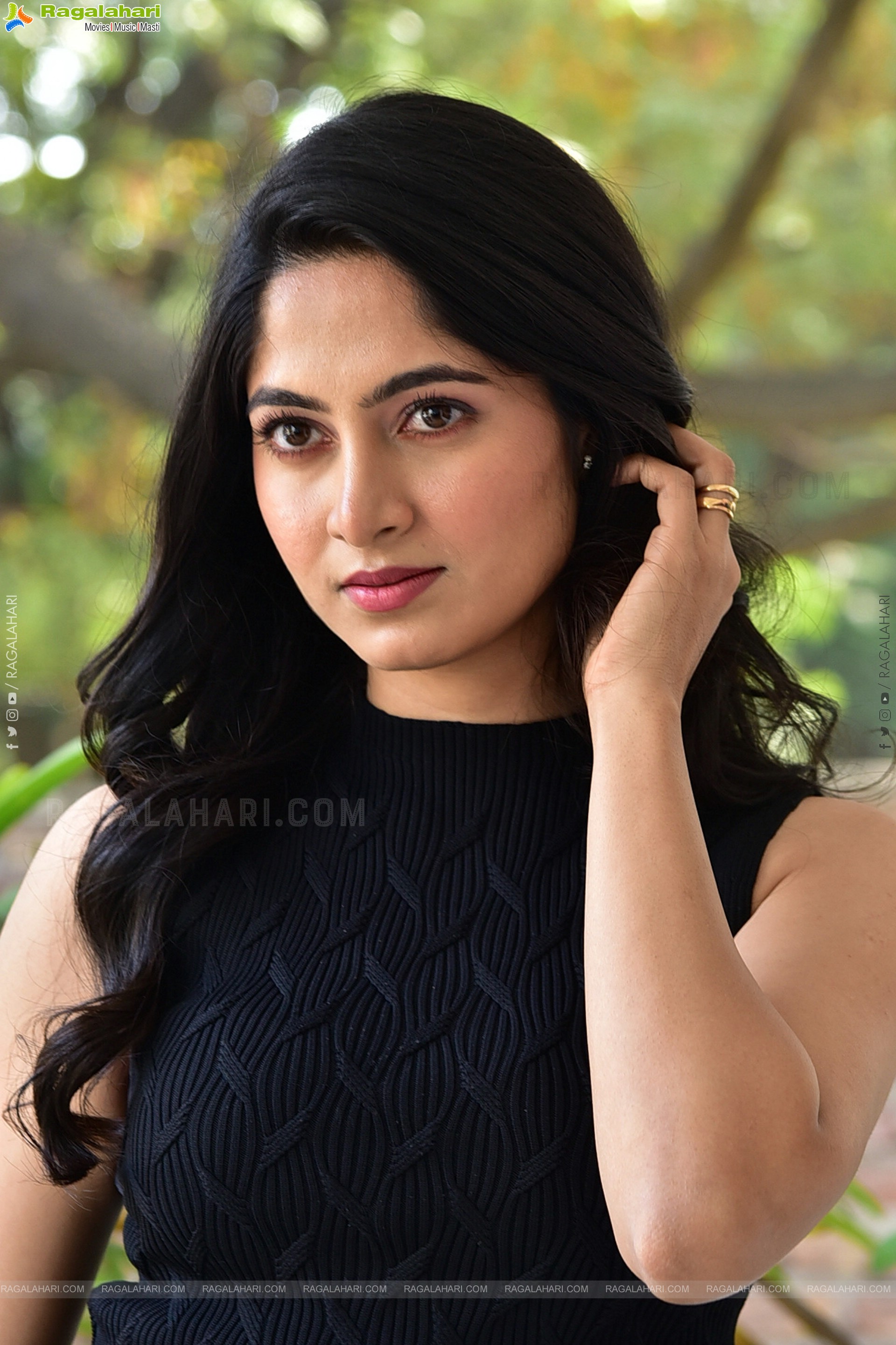 Kushee Ravi at Pindam Movie Interview, HD Gallery