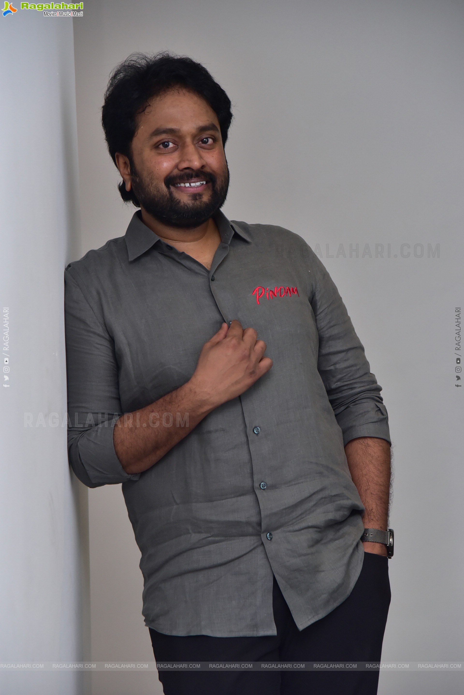 Director Sai Kiran Daida at Pindam Interview, HD Gallery