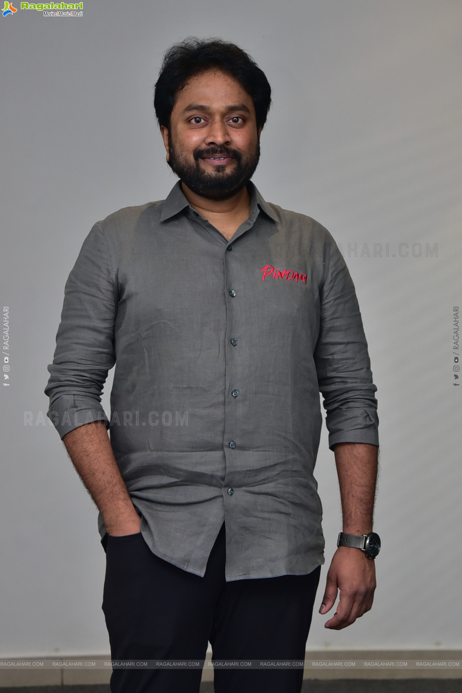 Director Sai Kiran Daida at Pindam Interview, HD Gallery