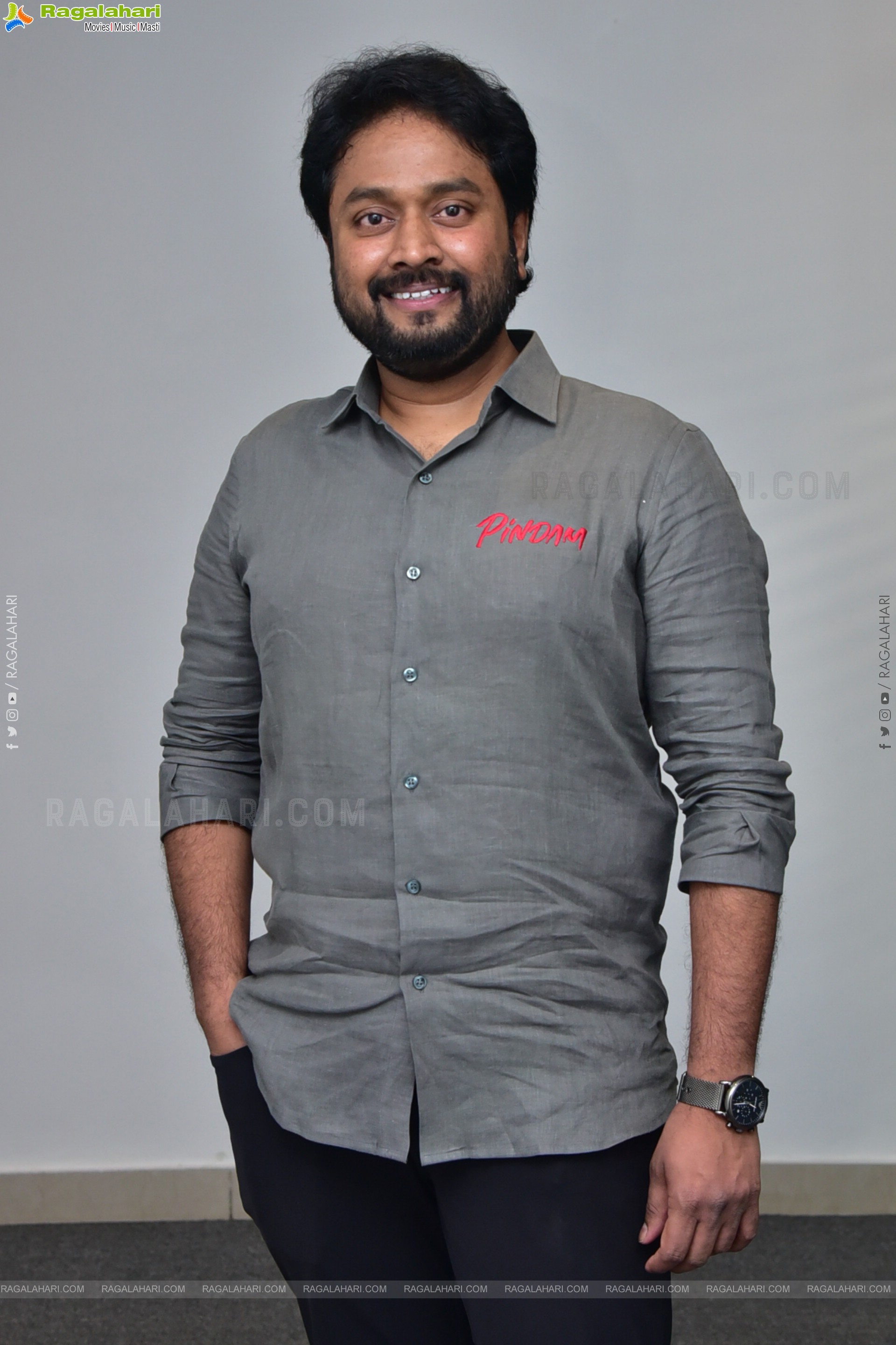 Director Sai Kiran Daida at Pindam Interview, HD Gallery