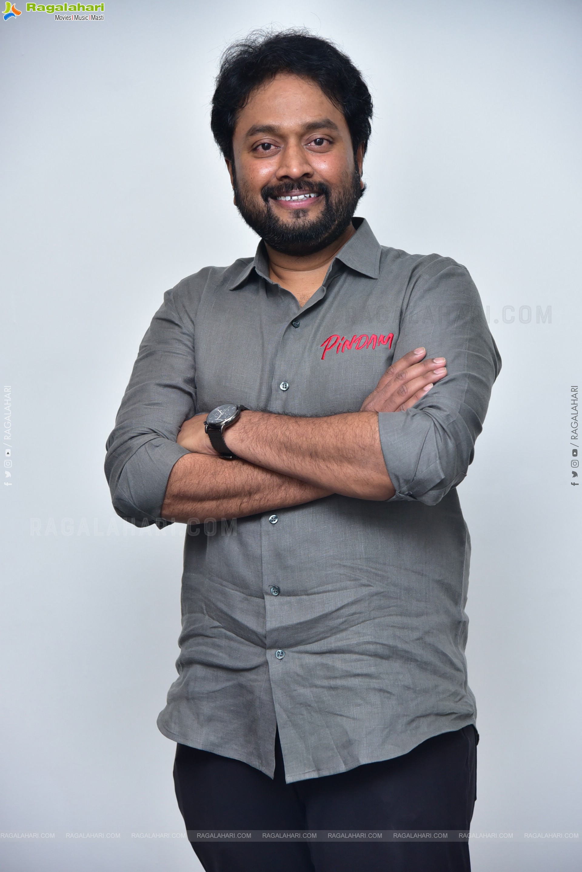 Director Sai Kiran Daida at Pindam Interview, HD Gallery