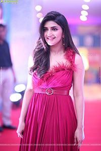 Sreeleela at Extra Ordinary Man Pre-Release Event