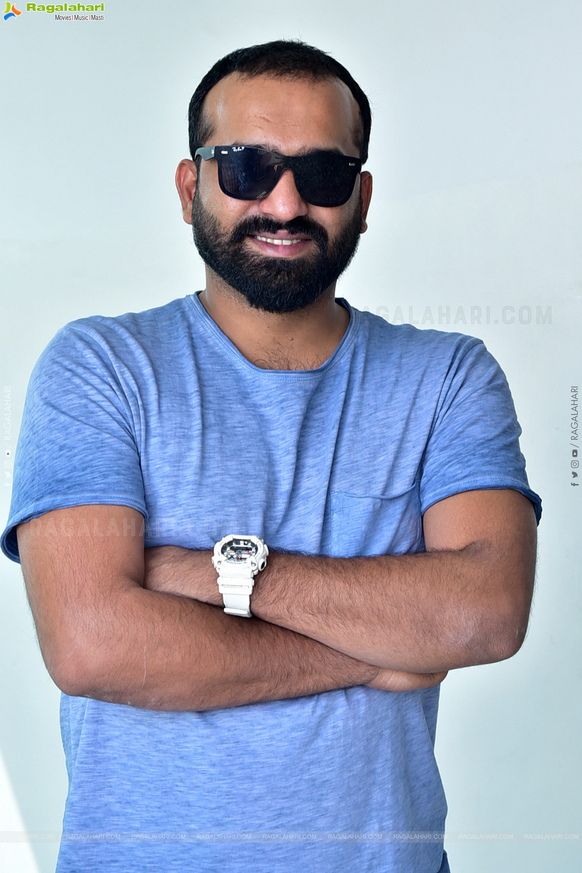 Music Director Sricharan Pakala at Bubblegum Interview, HD Gallery