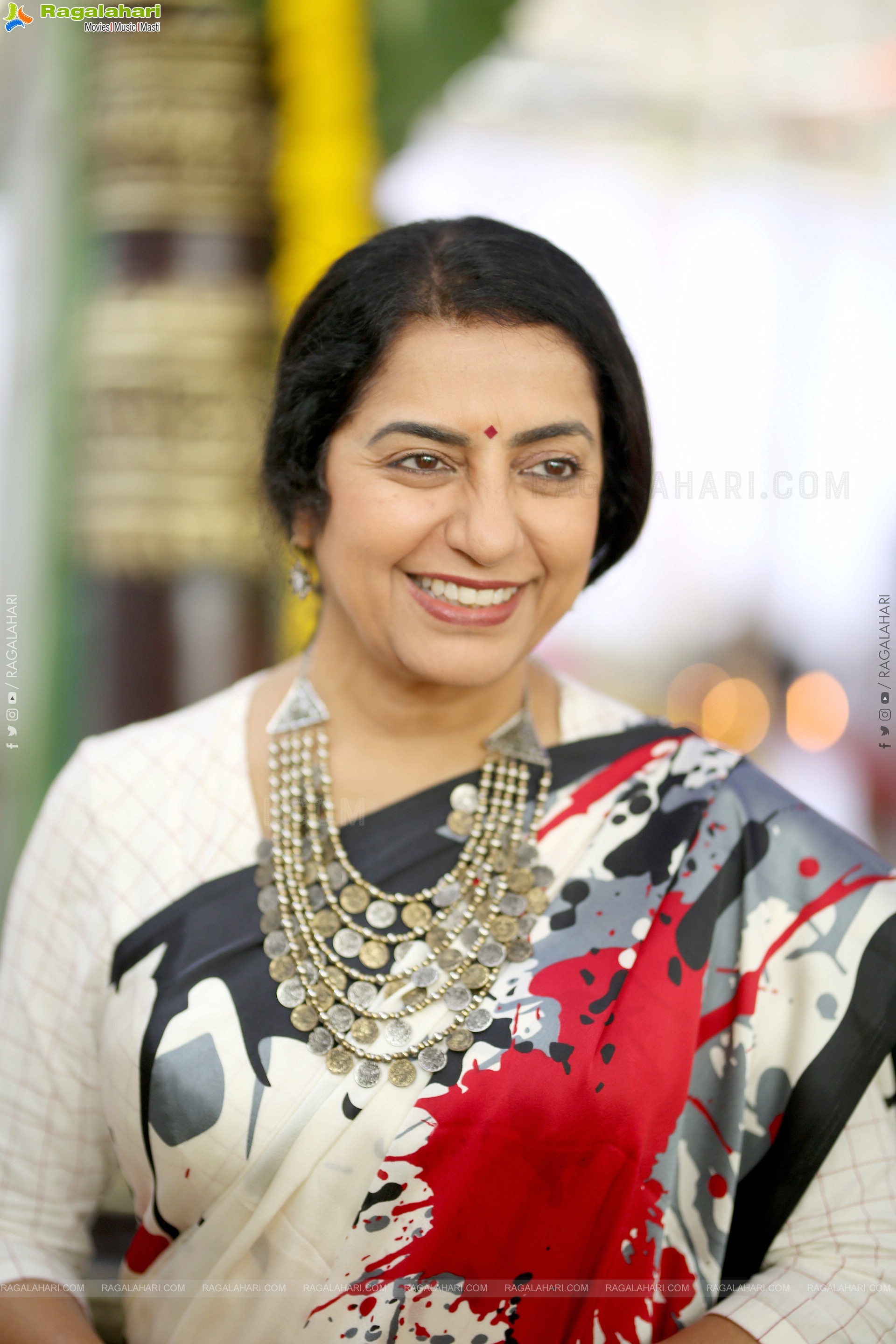 Suhasini Maniratnam at Mahathi Movie Launch, HD Gallery