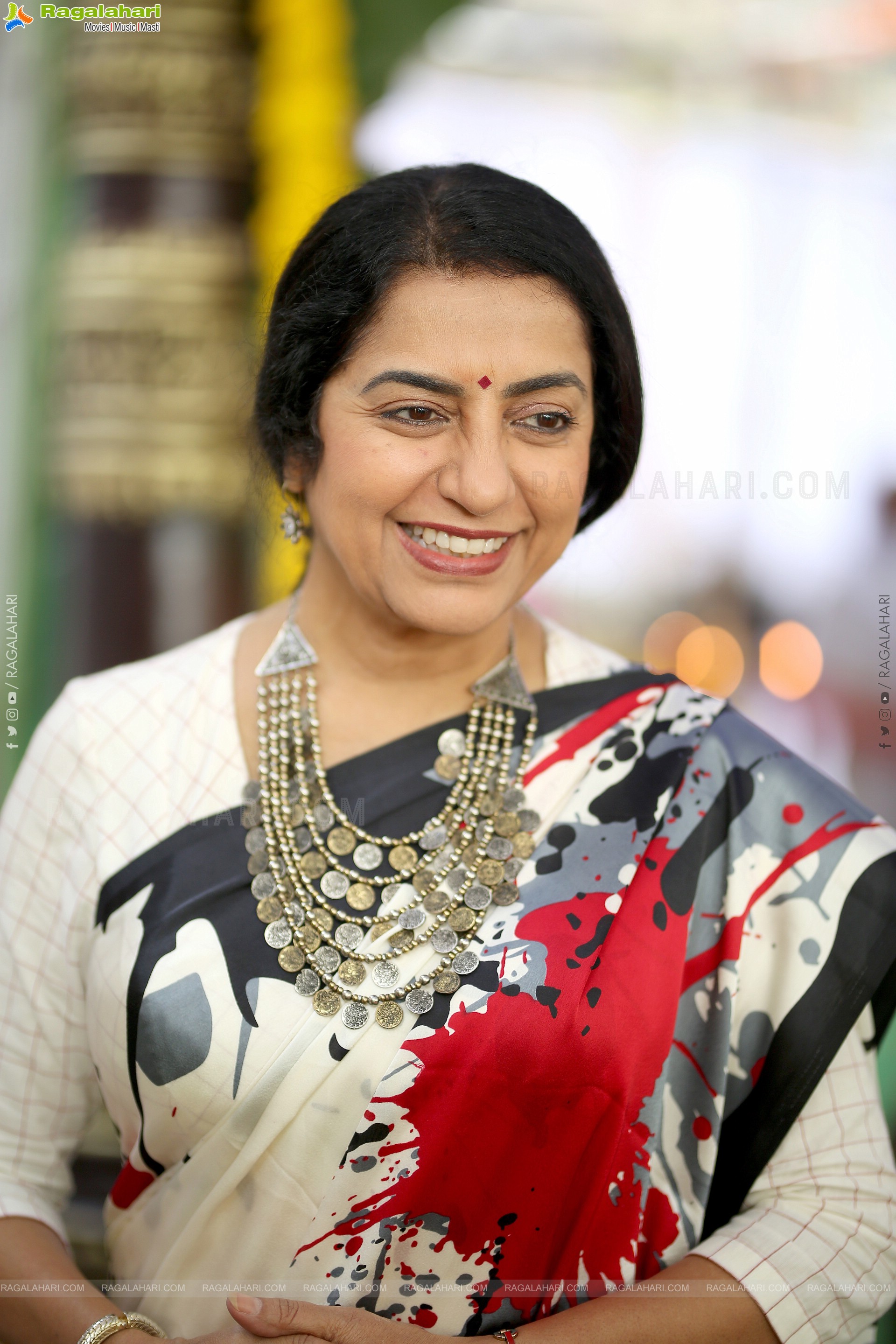 Suhasini Maniratnam at Mahathi Movie Launch, HD Gallery