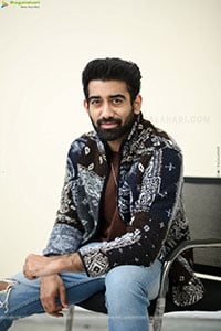 Akash Goparaju at Sarkaaru Noukari Interview, HD Gallery