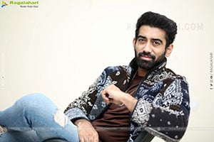 Akash Goparaju at Sarkaaru Noukari Interview, HD Gallery