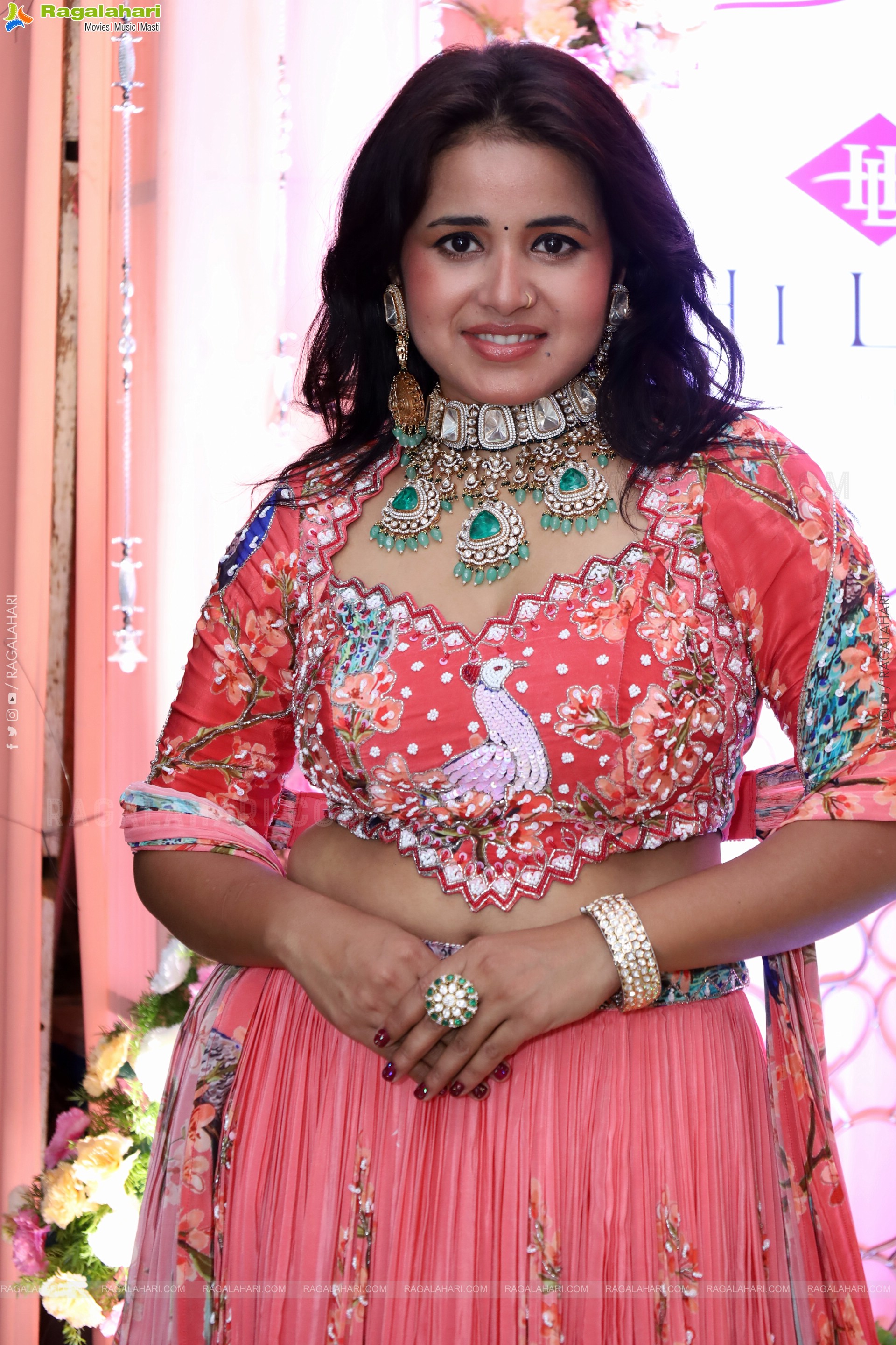 Aashi Latest Stills in Designer Dress, HD Gallery