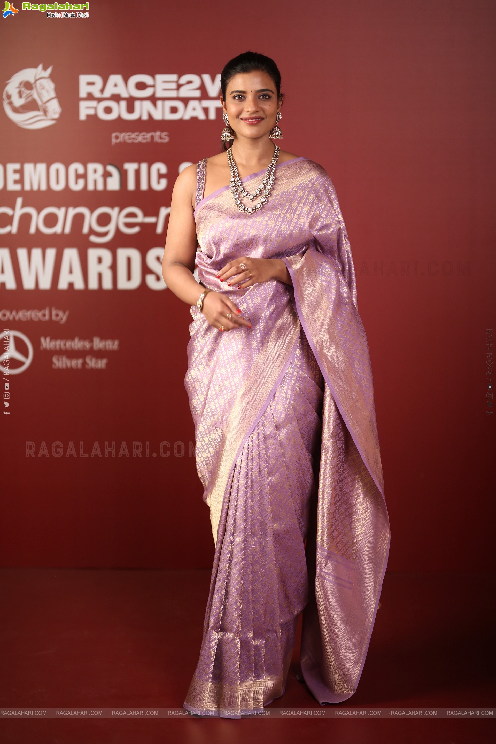 Aishwarya Rajesh at Democratic Sangha Change-Maker Awards, HD Gallery