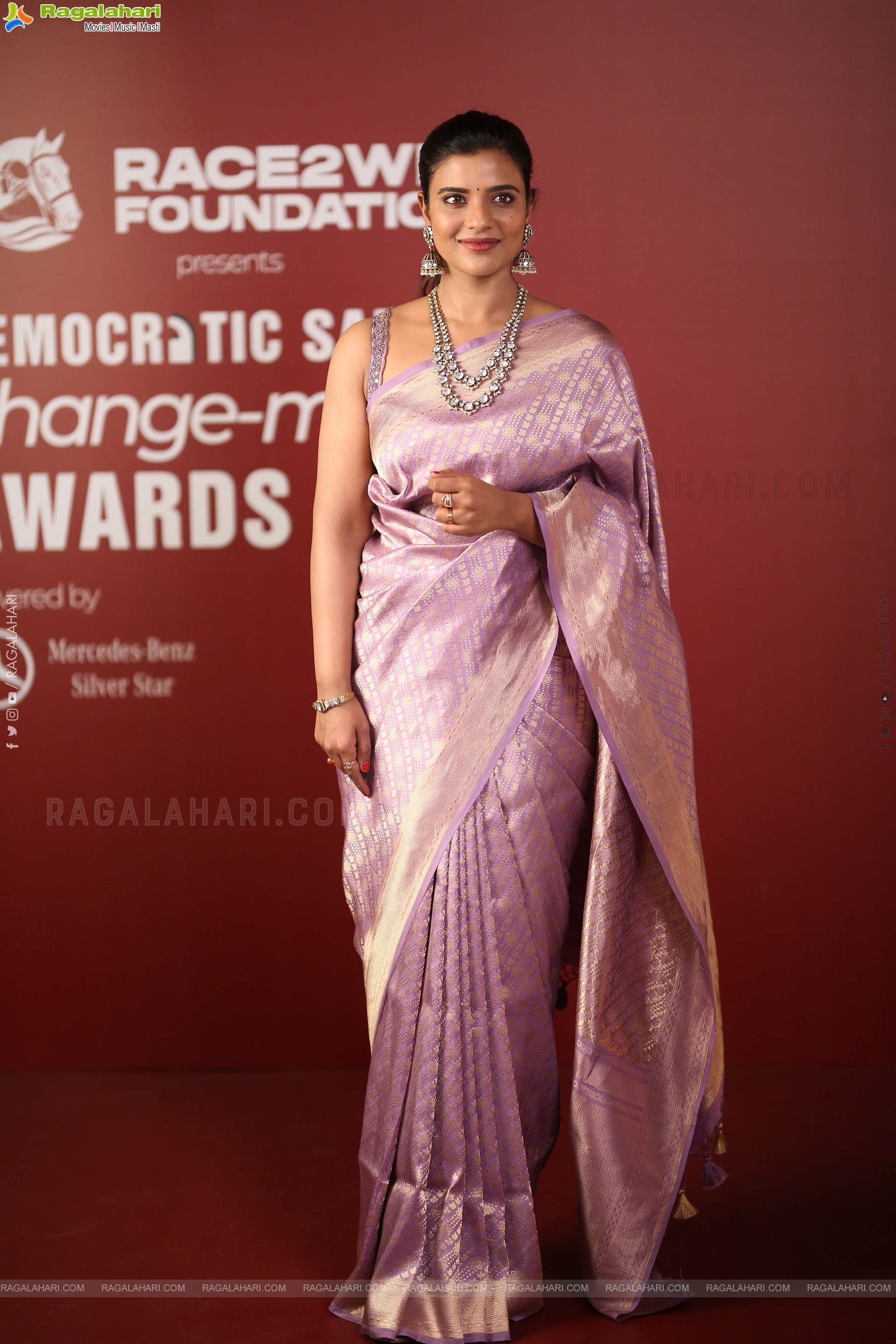 Aishwarya Rajesh at Democratic Sangha Change-Maker Awards, HD Gallery