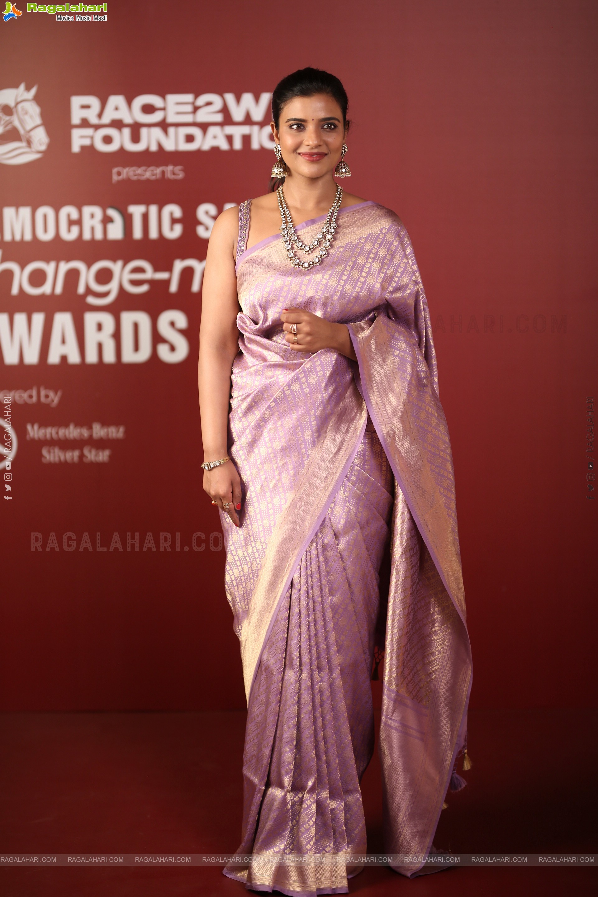 Aishwarya Rajesh at Democratic Sangha Change-Maker Awards, HD Gallery