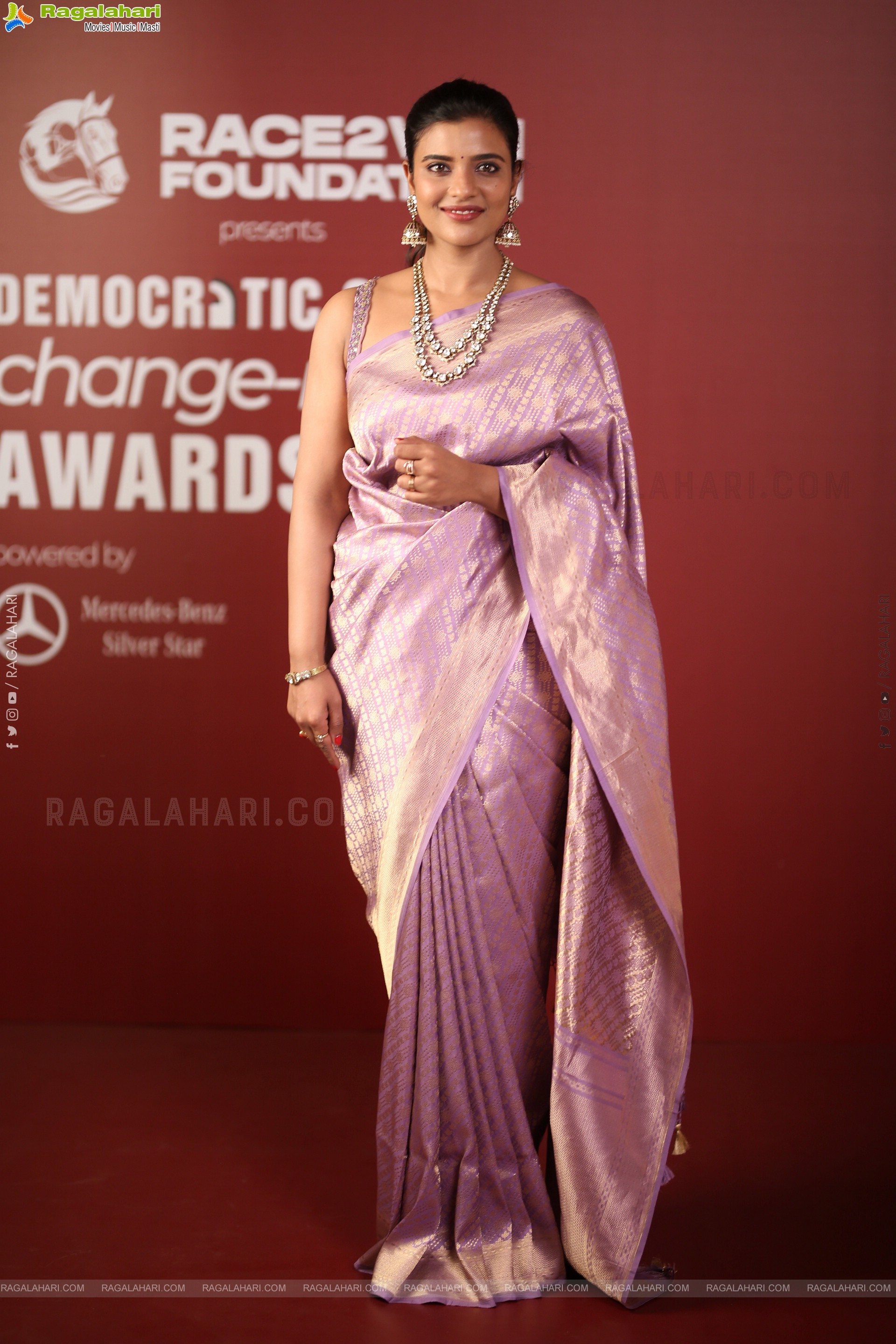 Aishwarya Rajesh at Democratic Sangha Change-Maker Awards, HD Gallery