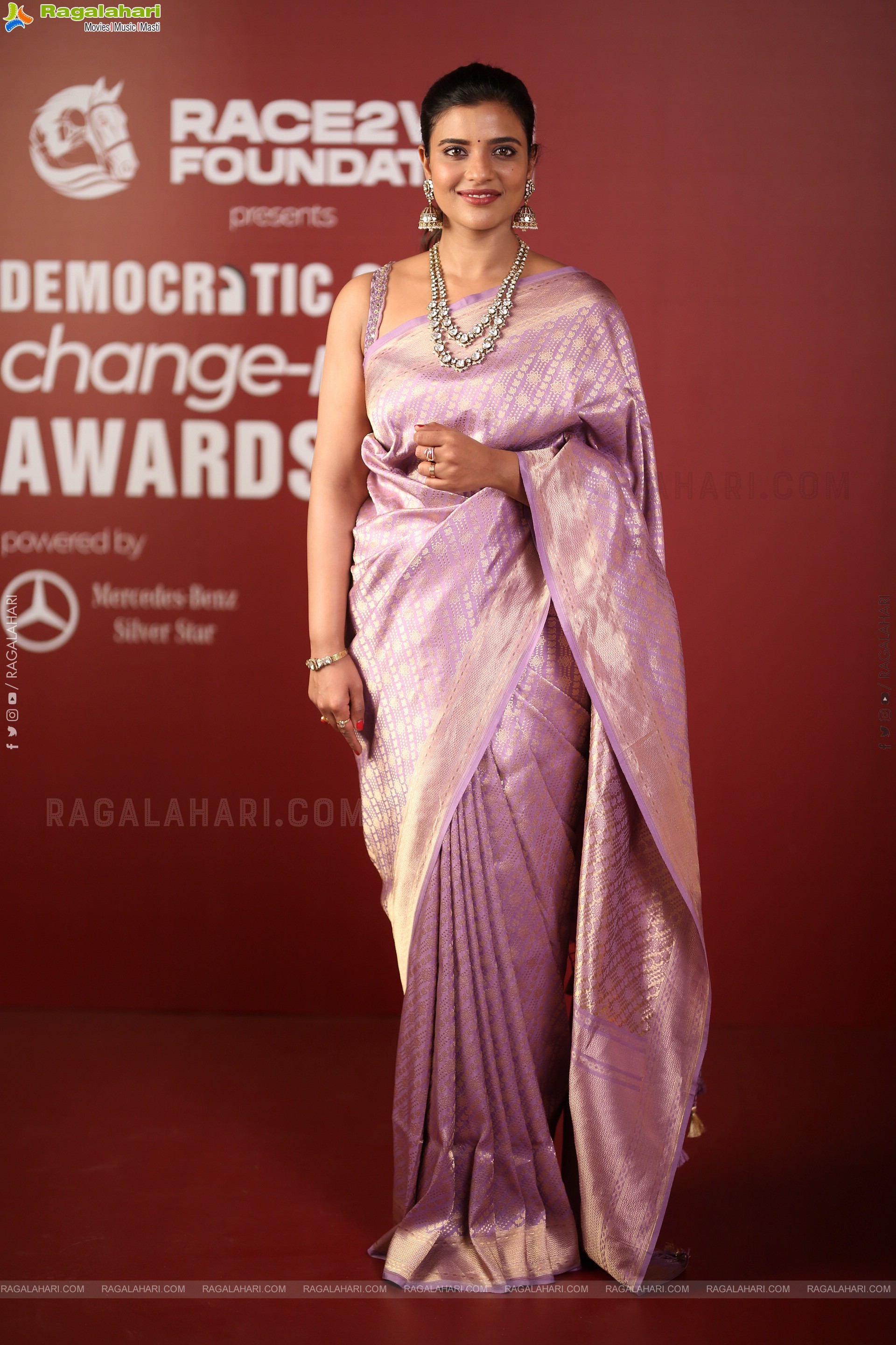 Aishwarya Rajesh at Democratic Sangha Change-Maker Awards, HD Gallery