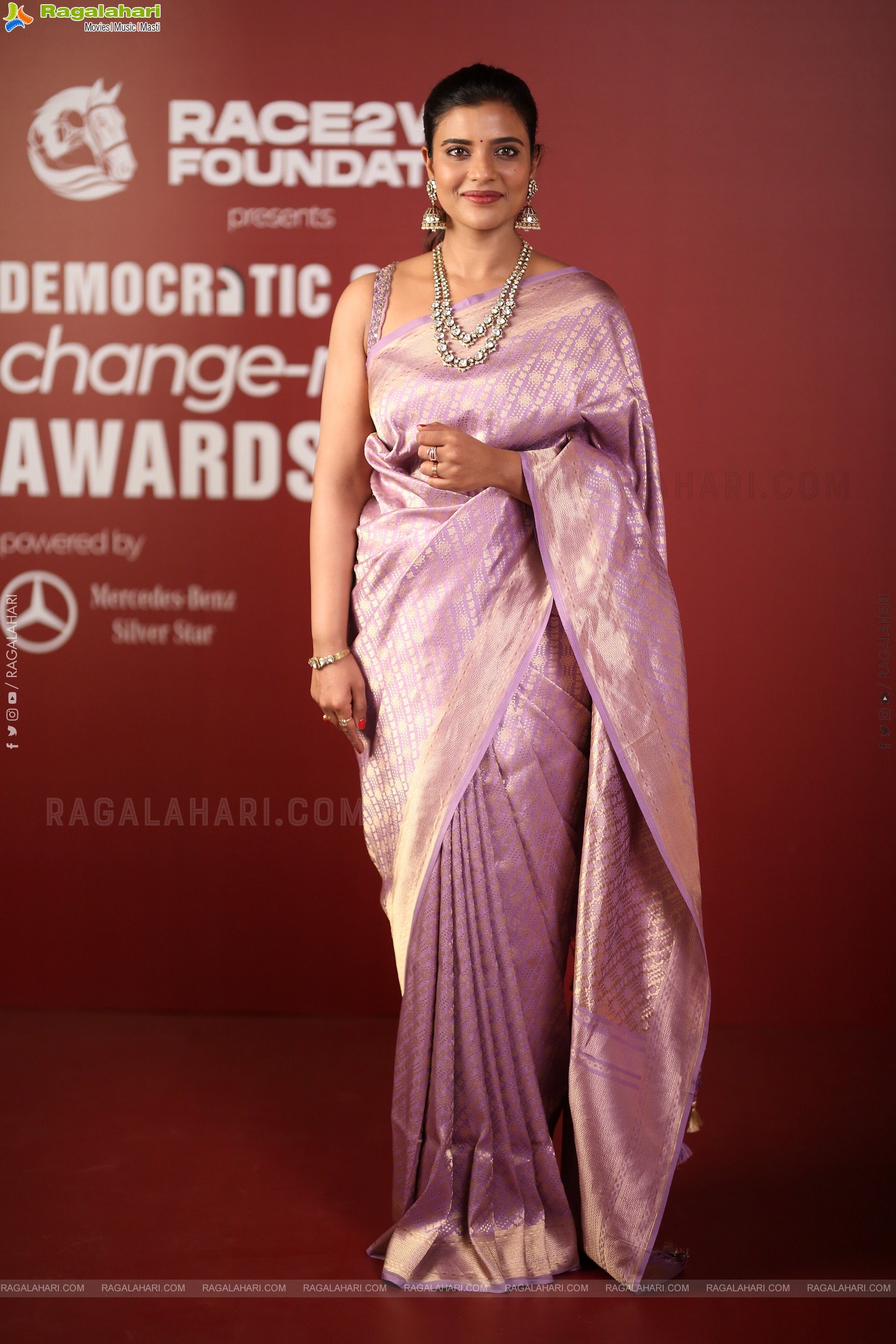 Aishwarya Rajesh at Democratic Sangha Change-Maker Awards, HD Gallery