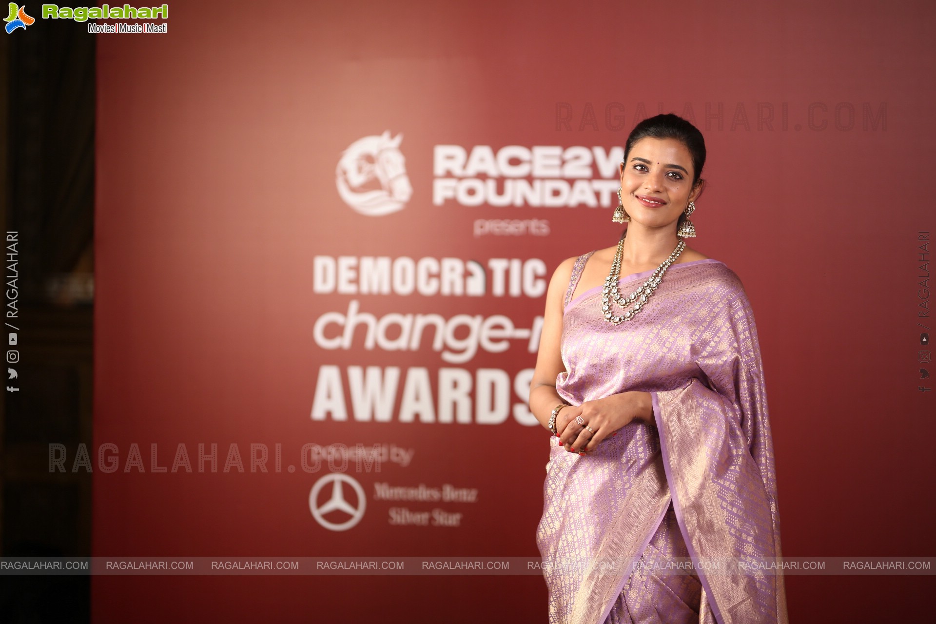 Aishwarya Rajesh at Democratic Sangha Change-Maker Awards, HD Gallery