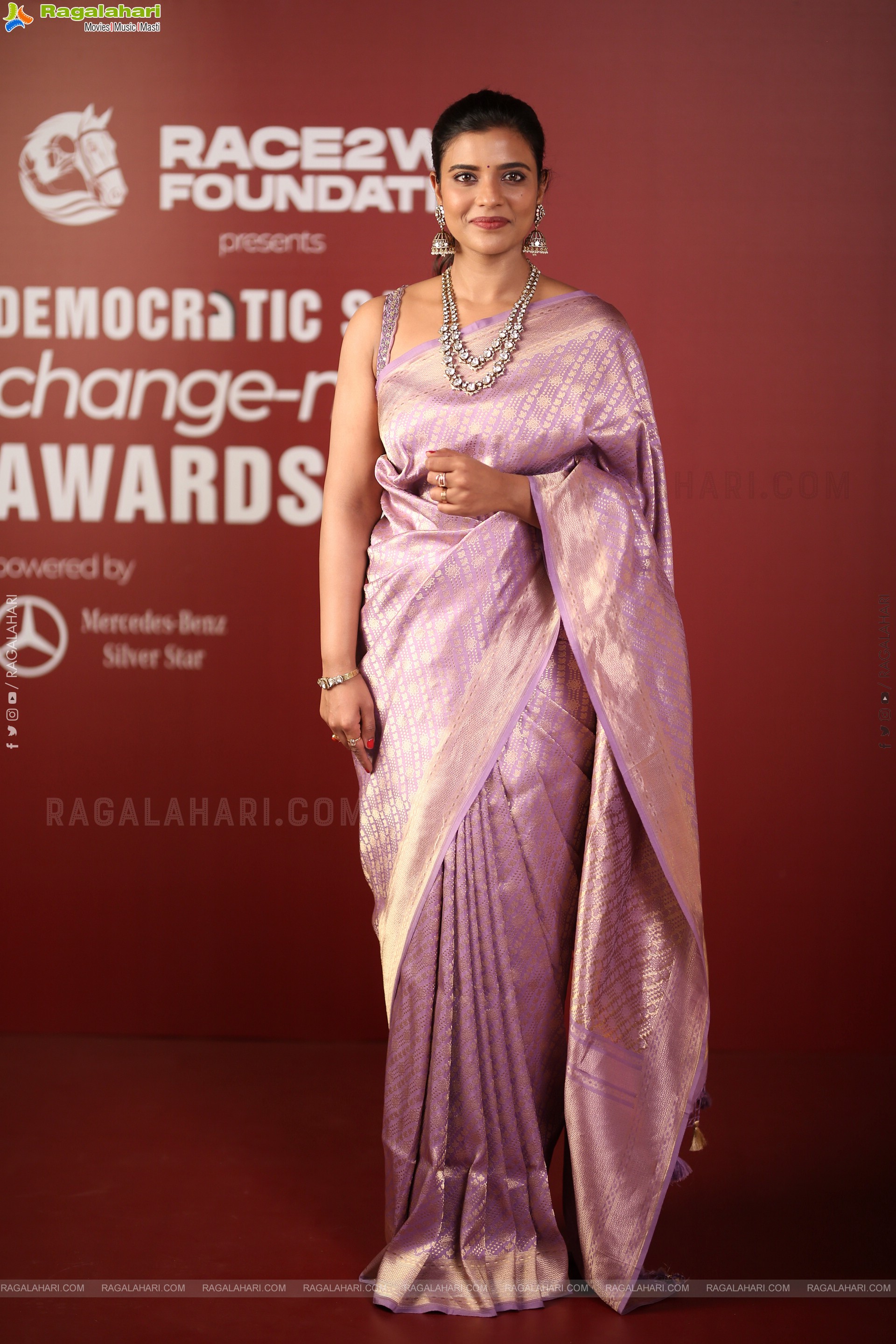 Aishwarya Rajesh at Democratic Sangha Change-Maker Awards, HD Gallery