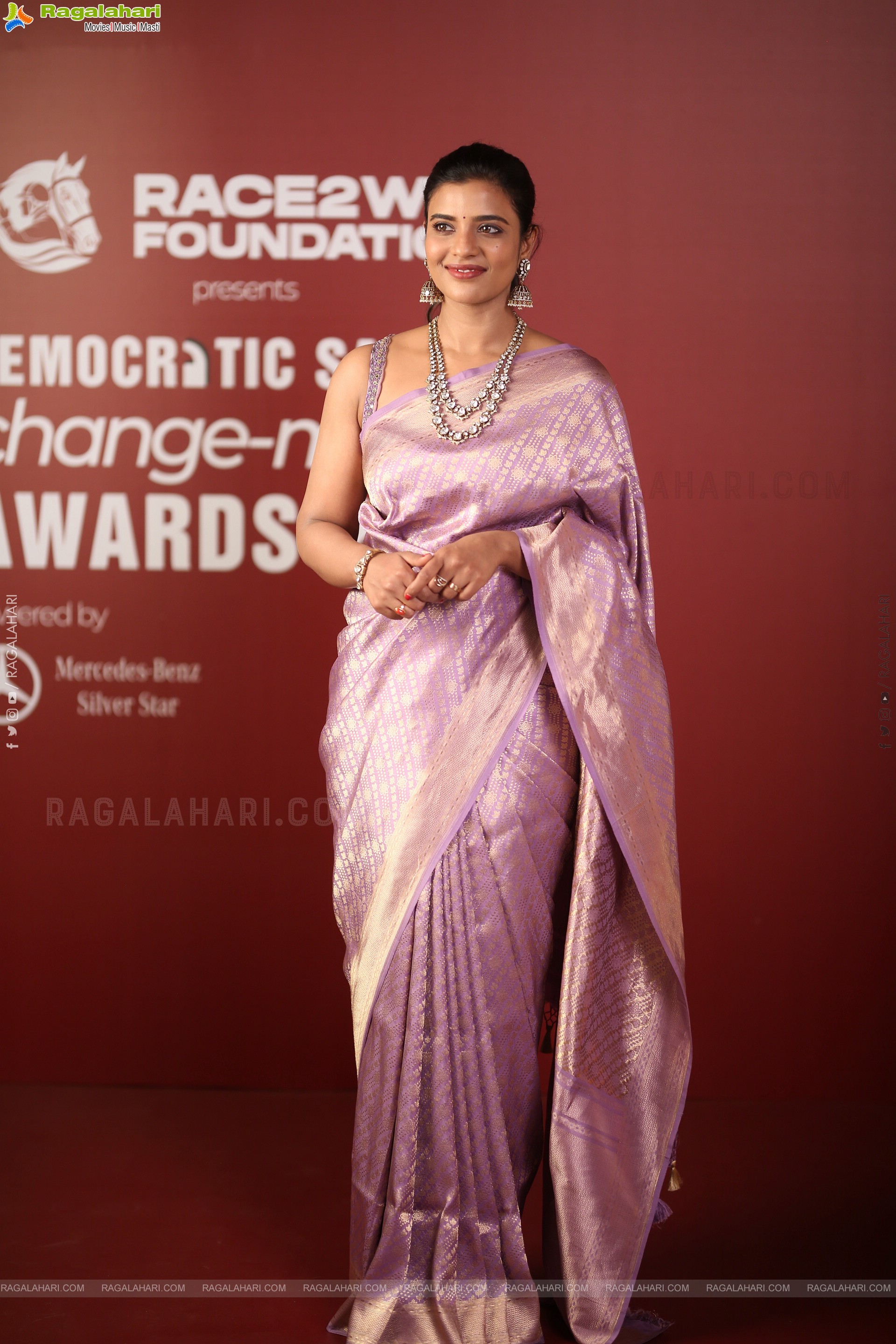 Aishwarya Rajesh at Democratic Sangha Change-Maker Awards, HD Gallery