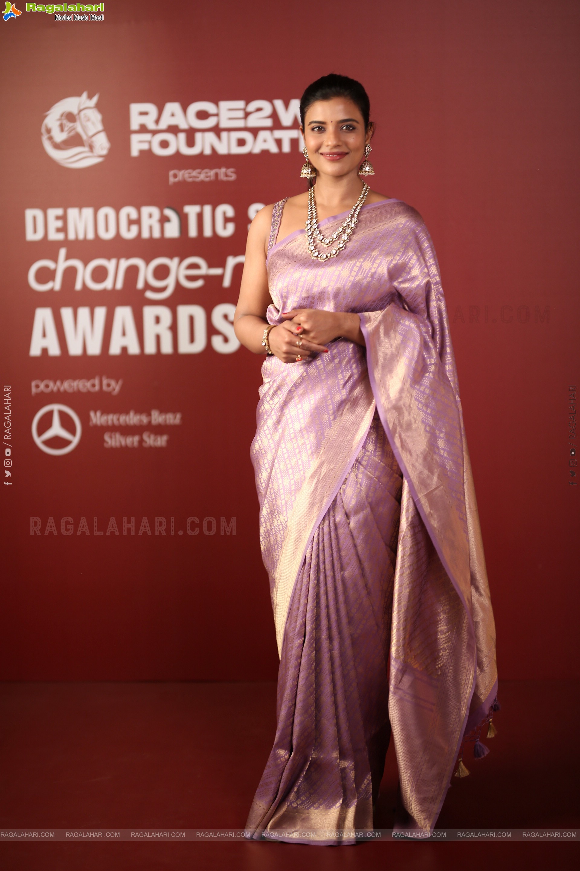 Aishwarya Rajesh at Democratic Sangha Change-Maker Awards, HD Gallery