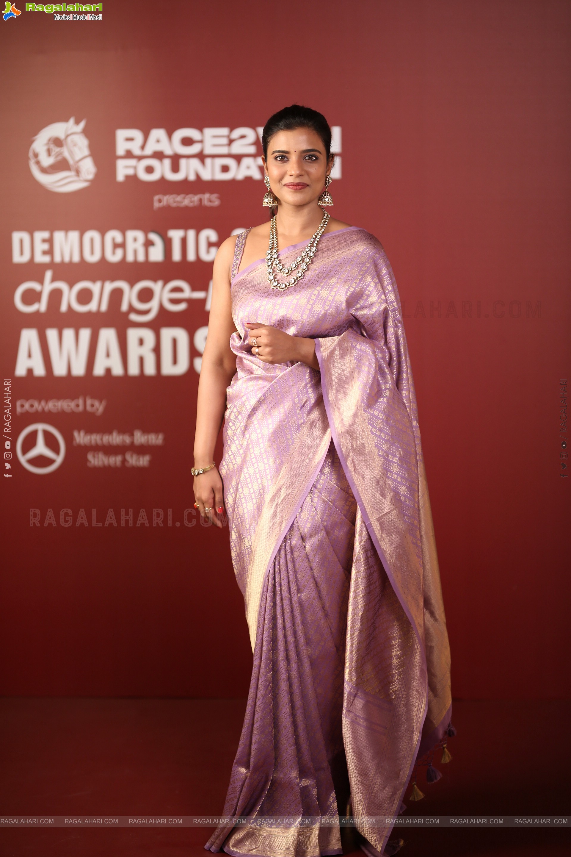 Aishwarya Rajesh at Democratic Sangha Change-Maker Awards, HD Gallery