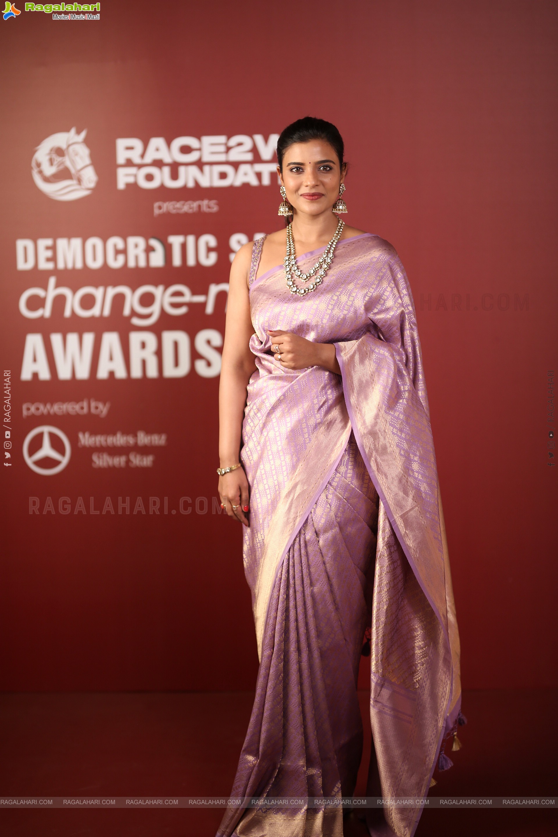 Aishwarya Rajesh at Democratic Sangha Change-Maker Awards, HD Gallery