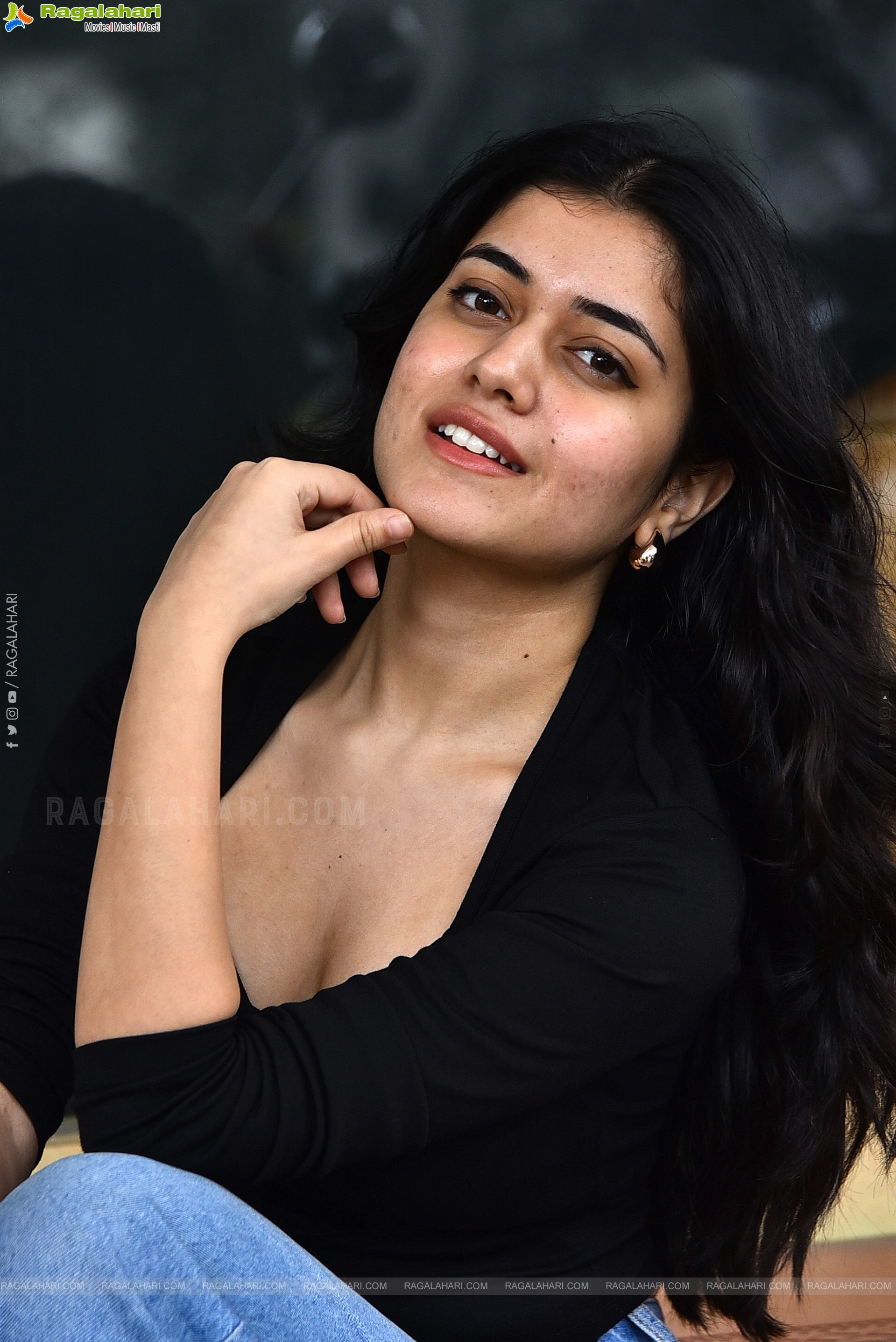 Aishwarya Sharma at Drinker Sai Pre-release Press Meet, HD Gallery