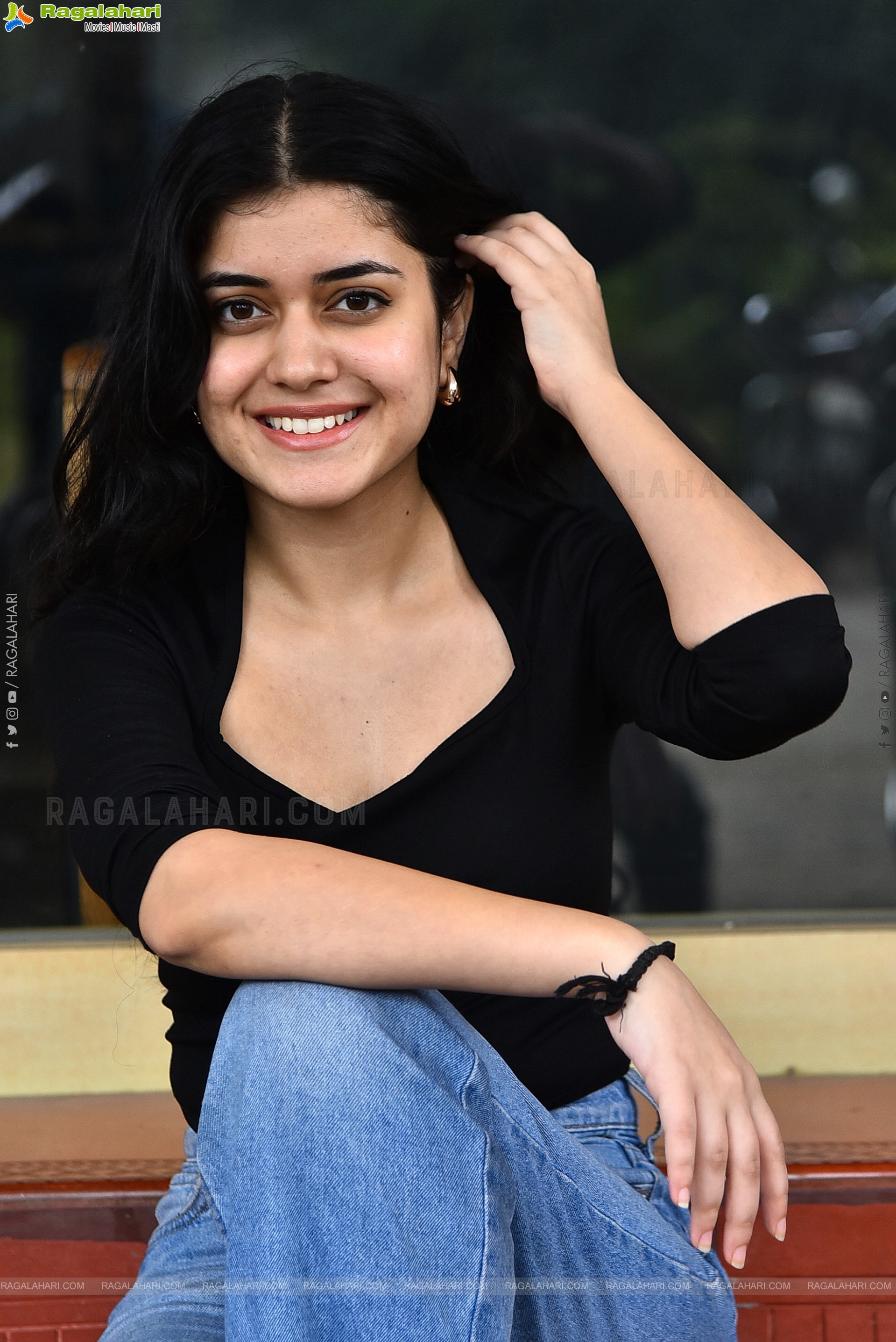 Aishwarya Sharma at Drinker Sai Pre-release Press Meet, HD Gallery