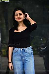 Aishwarya Sharma at Drinker Sai Pre-release Press Meet