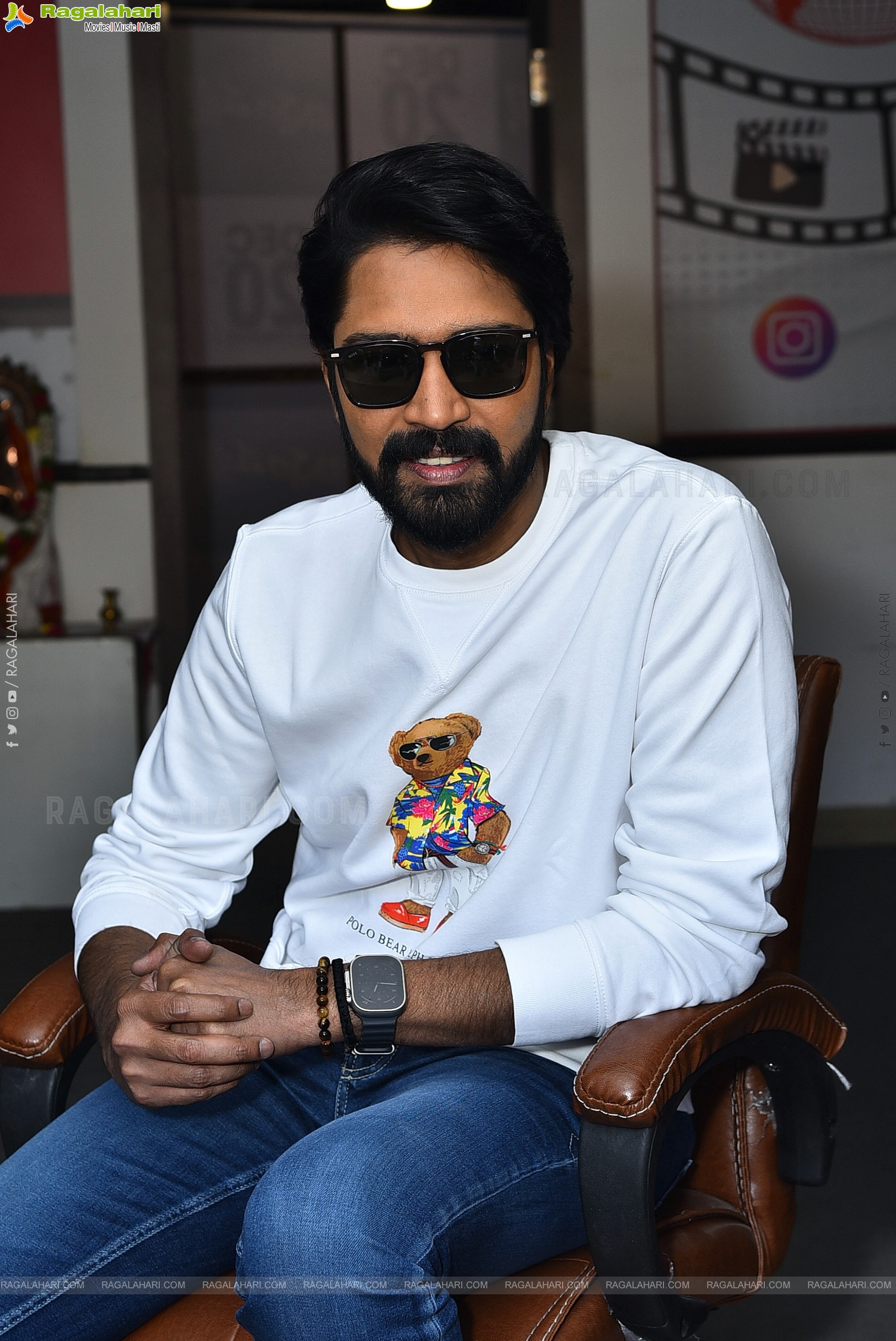 Allari Naresh at Bachhalamalli Interview, HD Gallery