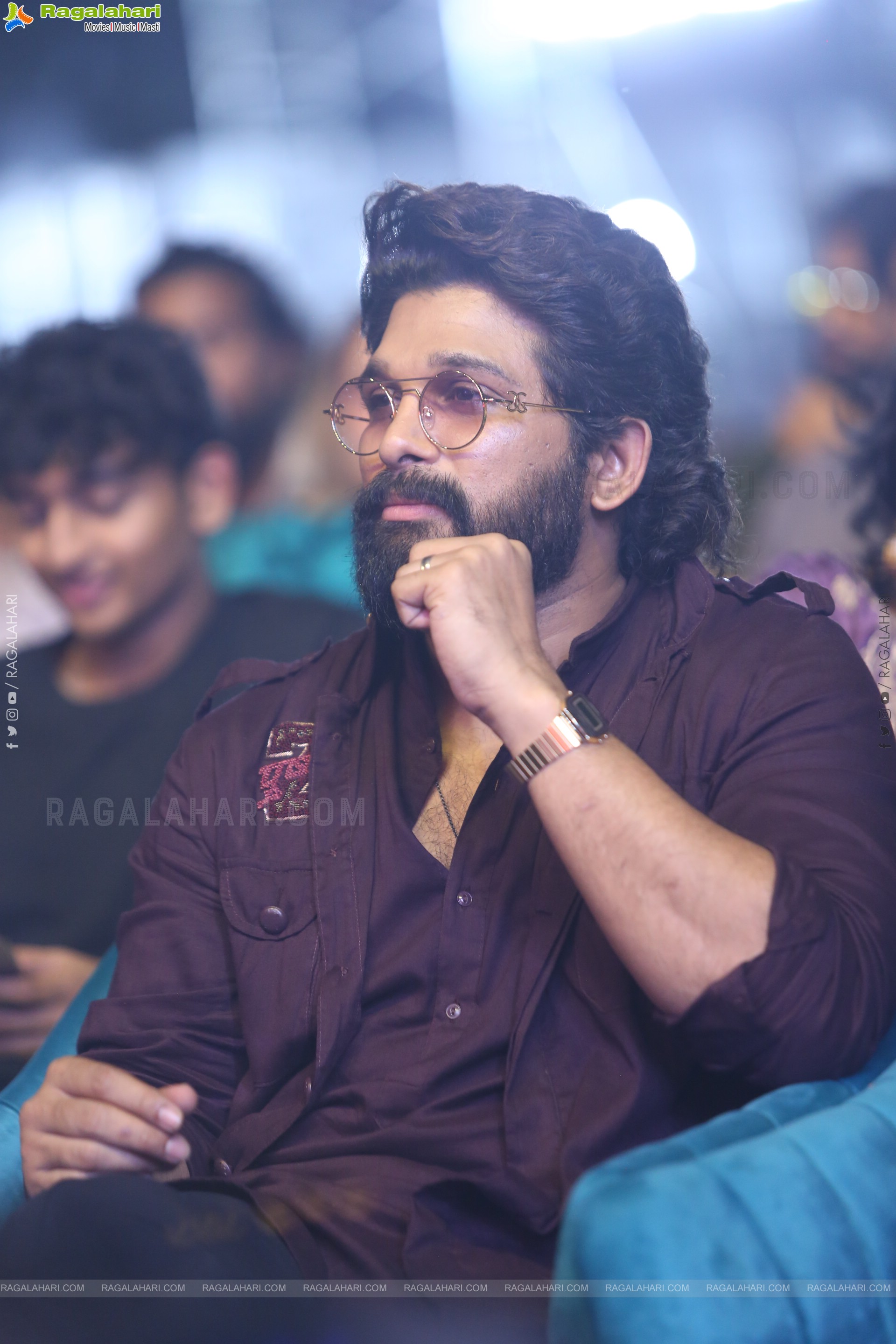 Allu Arjun at Pushpa 2 Movie Pre Release Event, HD Gallery