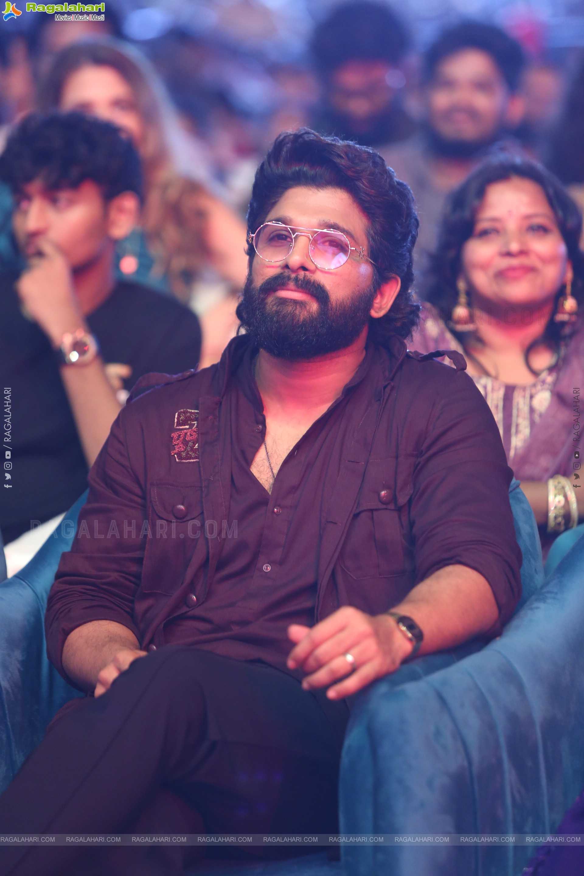 Allu Arjun at Pushpa 2 Movie Pre Release Event, HD Gallery