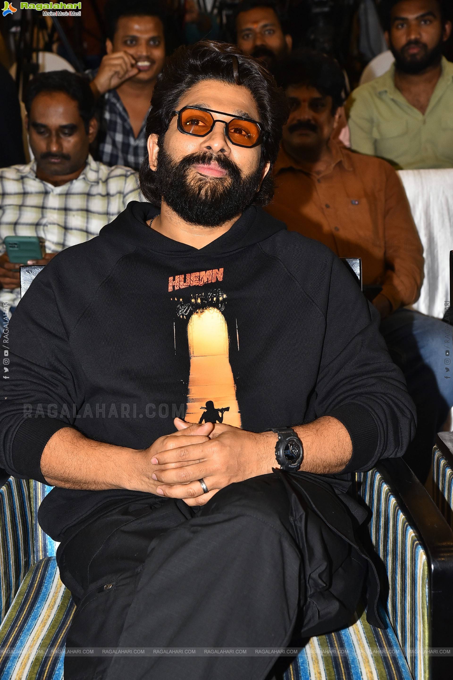 Allu Arjun at Pushpa 2 Movie Success Meet, HD Gallery