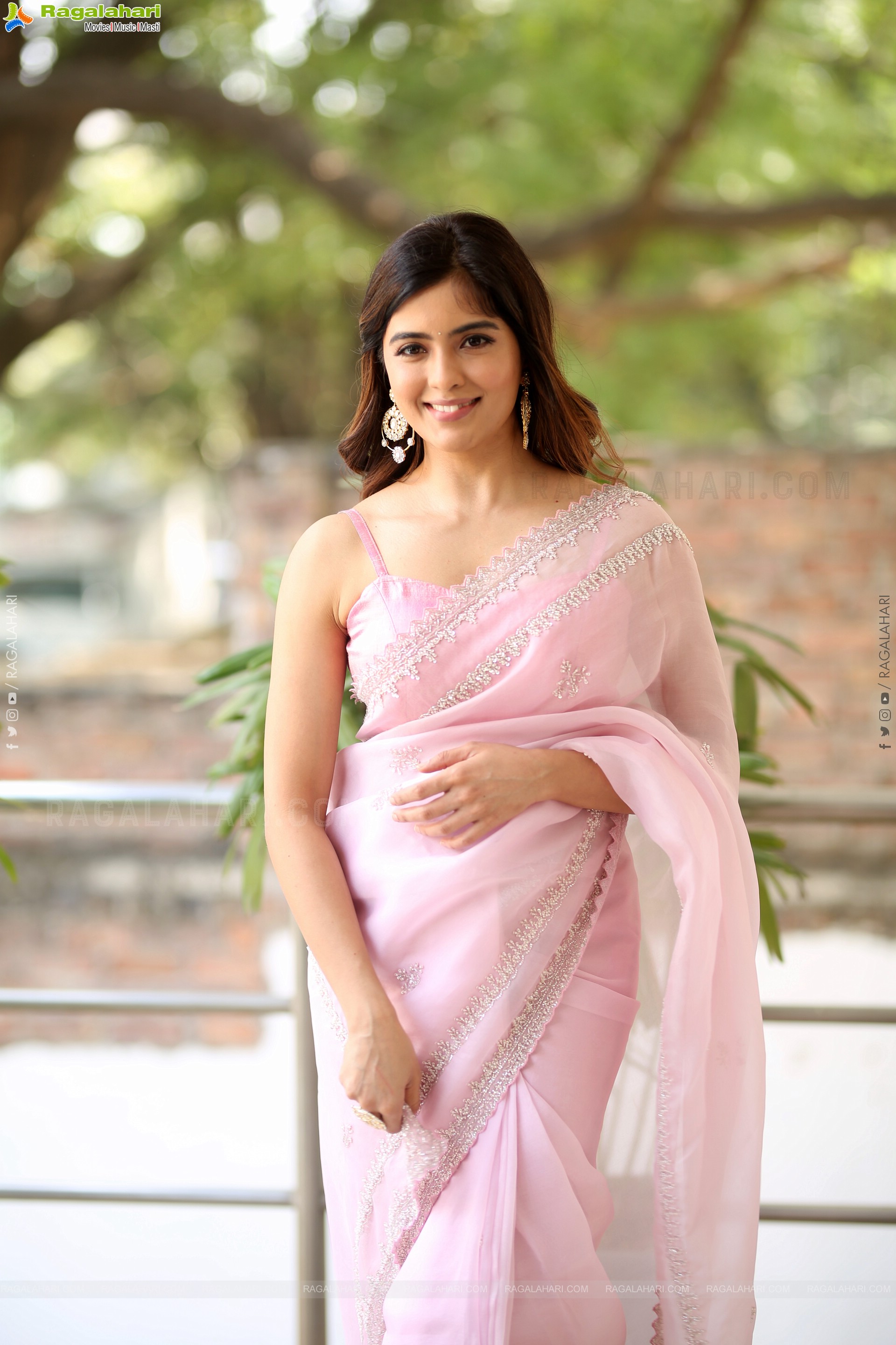 Amritha Aiyer at Bachhala Malli Movie Interview, HD Gallery