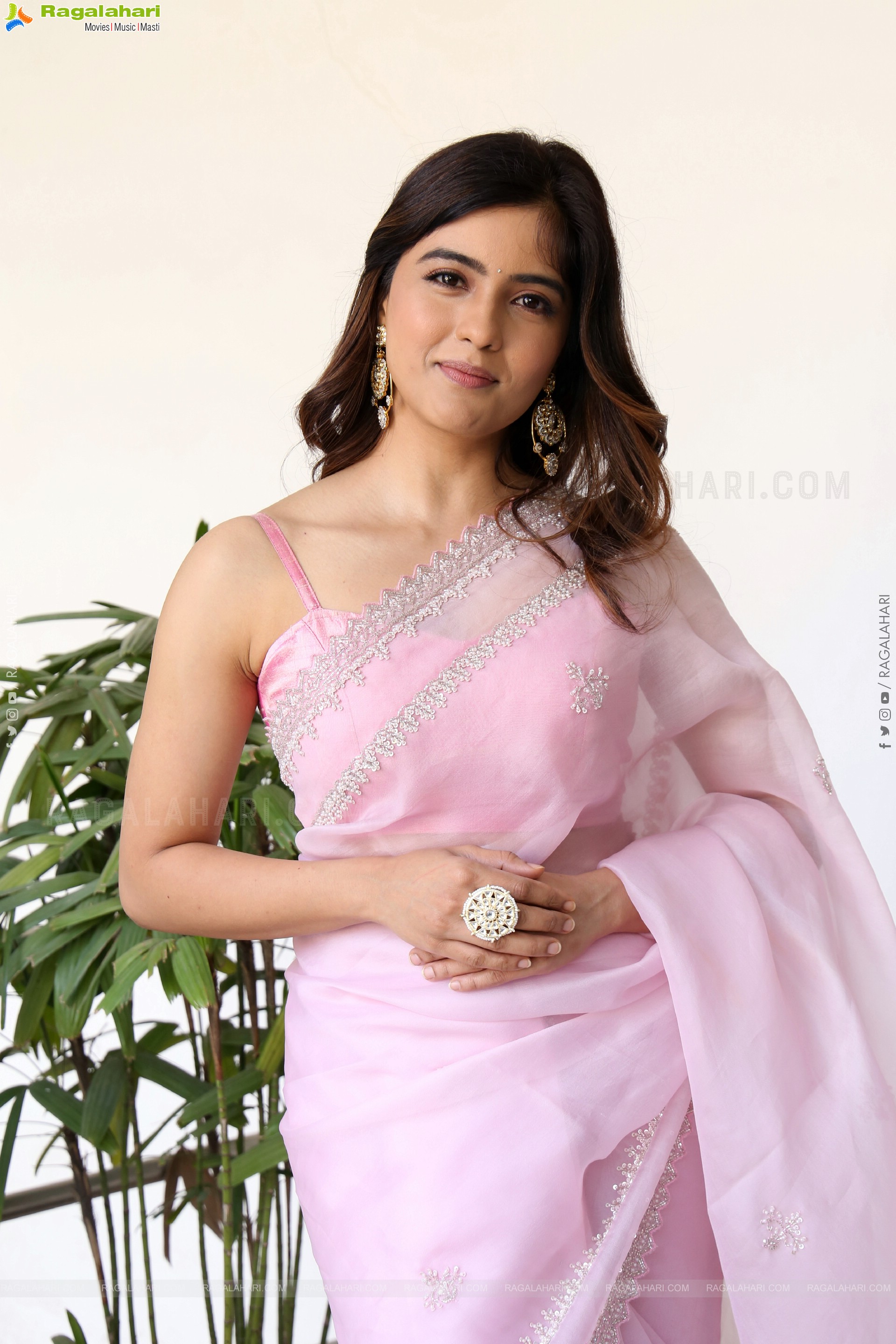 Amritha Aiyer at Bachhala Malli Movie Interview, HD Gallery