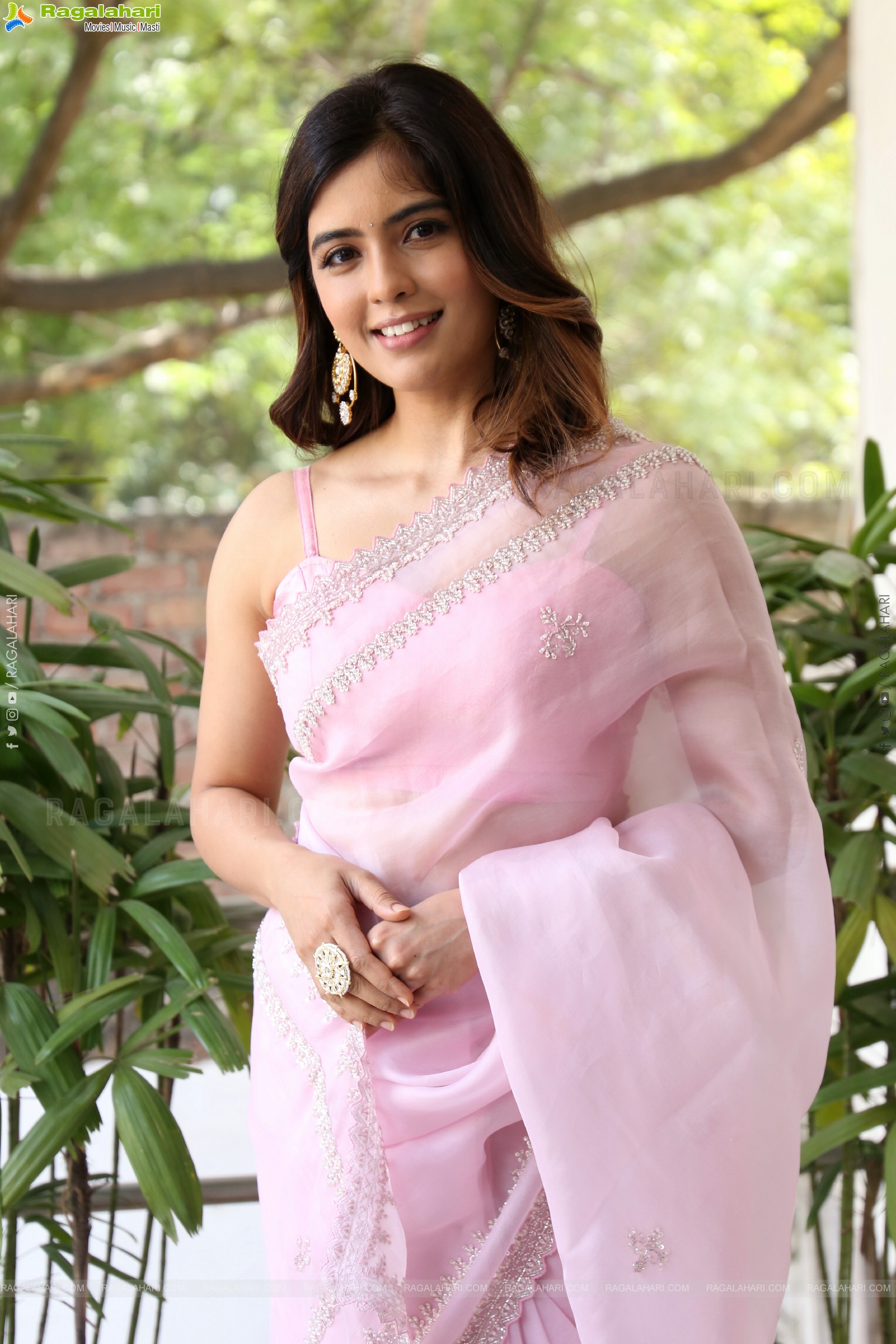 Amritha Aiyer at Bachhala Malli Movie Interview, HD Gallery