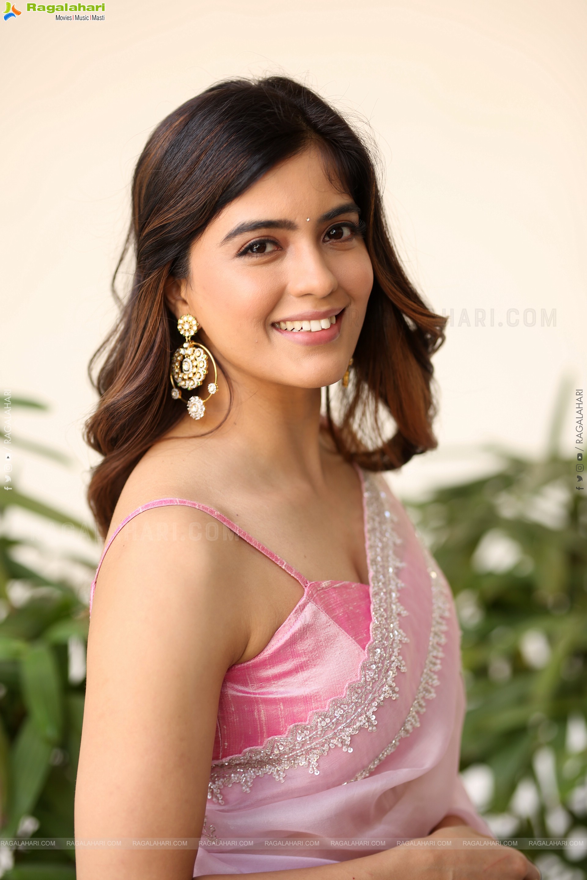 Amritha Aiyer at Bachhala Malli Movie Interview, HD Gallery